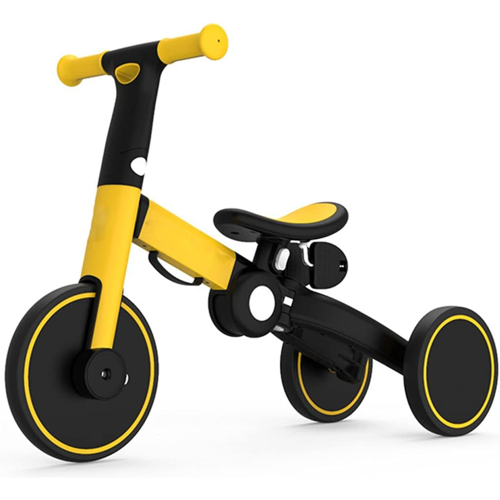 5 IN 1 Folding Tricycle, Balance Bicycle for Kids, Removable Pedal Scooter for Toddlers