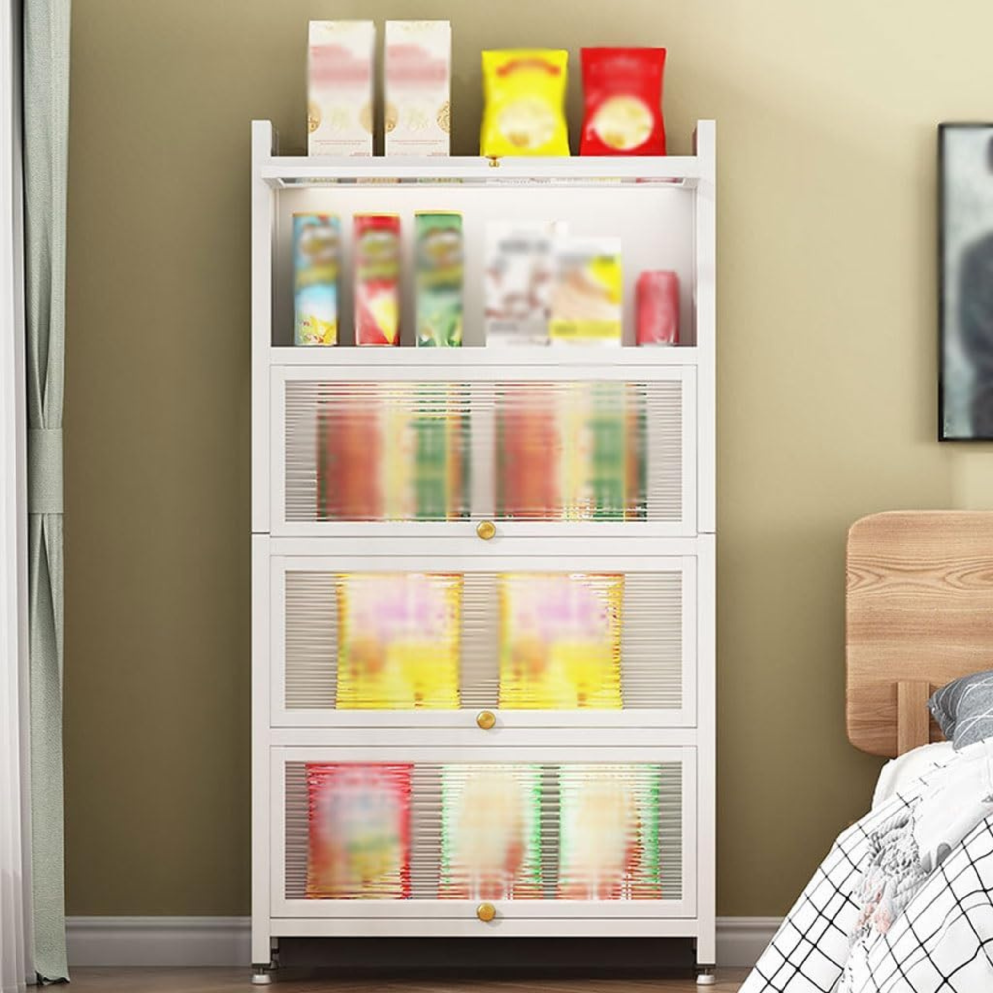 Kitchen Pantry Storage Cabinet Cupboard