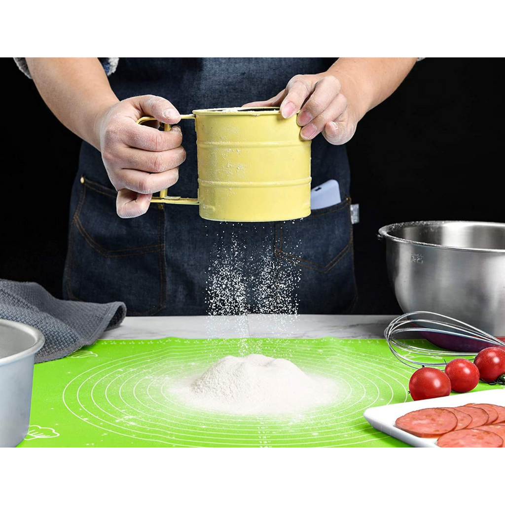 Non-stick Silicone Dough Mat, Kneading Rolling Baking Mat [45x60cm]
