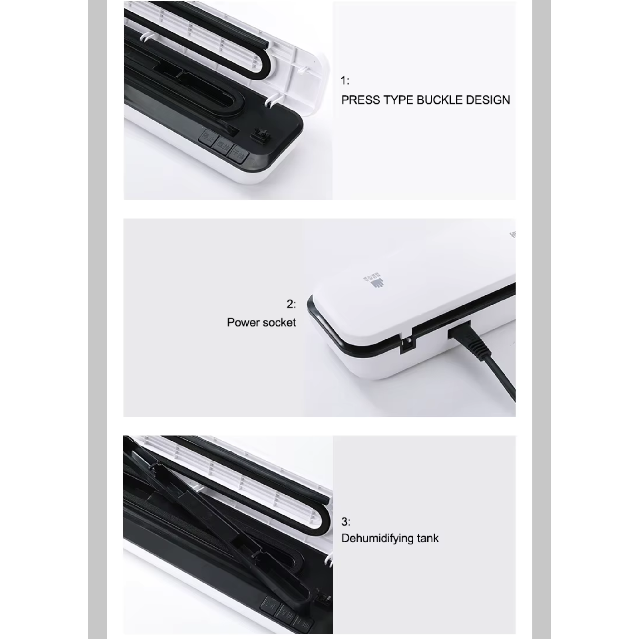 Vacuum Sealer for Automatic Vacuum Packing and Sealing