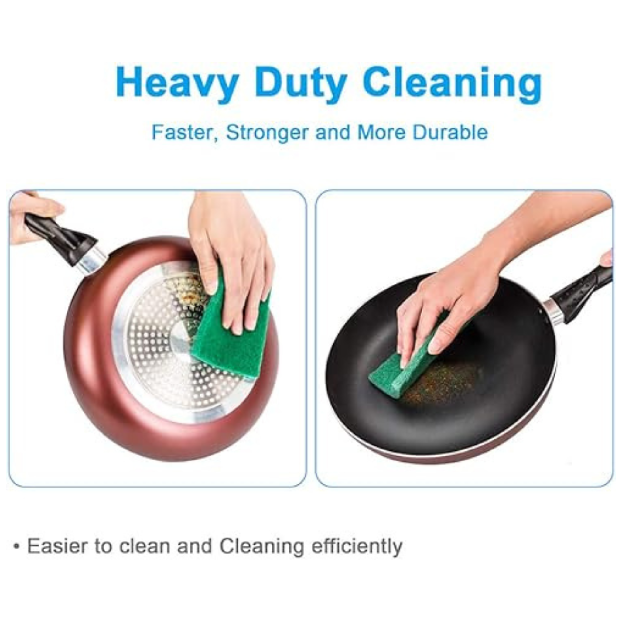 Dish Wash Scrub Scouring Pads (Pack of 5 Pieces)