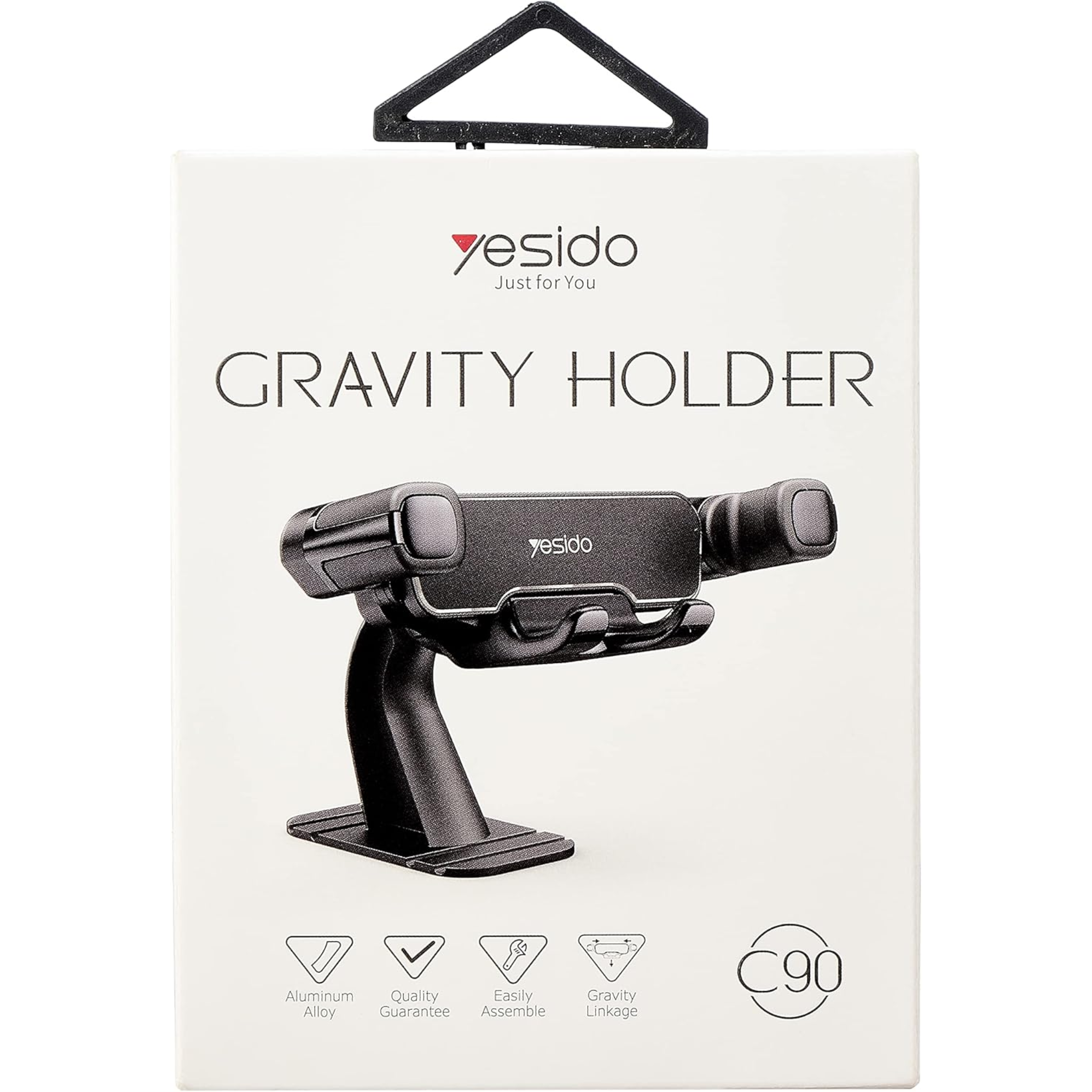 Yesido C90 Car Gravity Holder Phone Mount