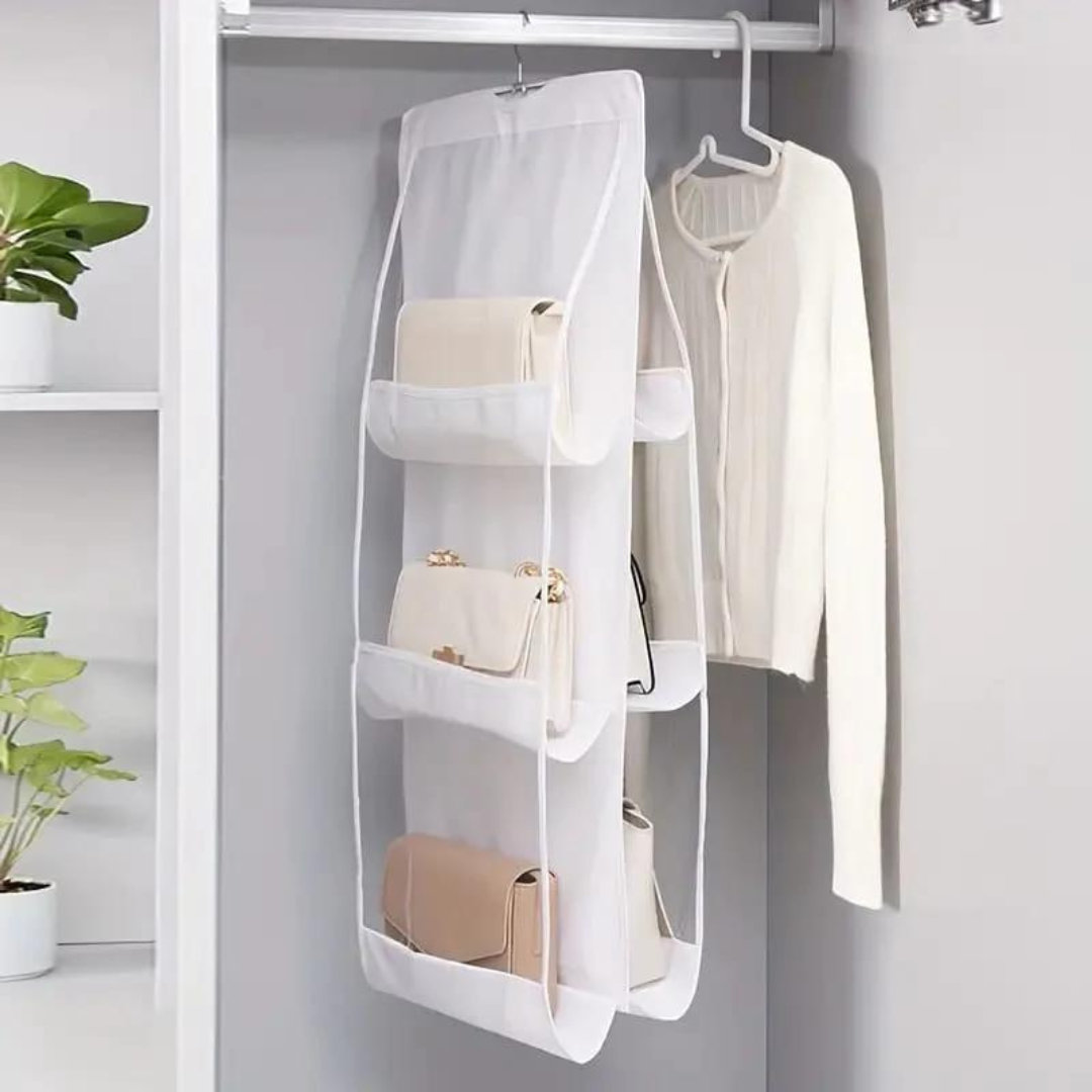 Multi Layer Hanging Handbags Organizer for Wardrobe