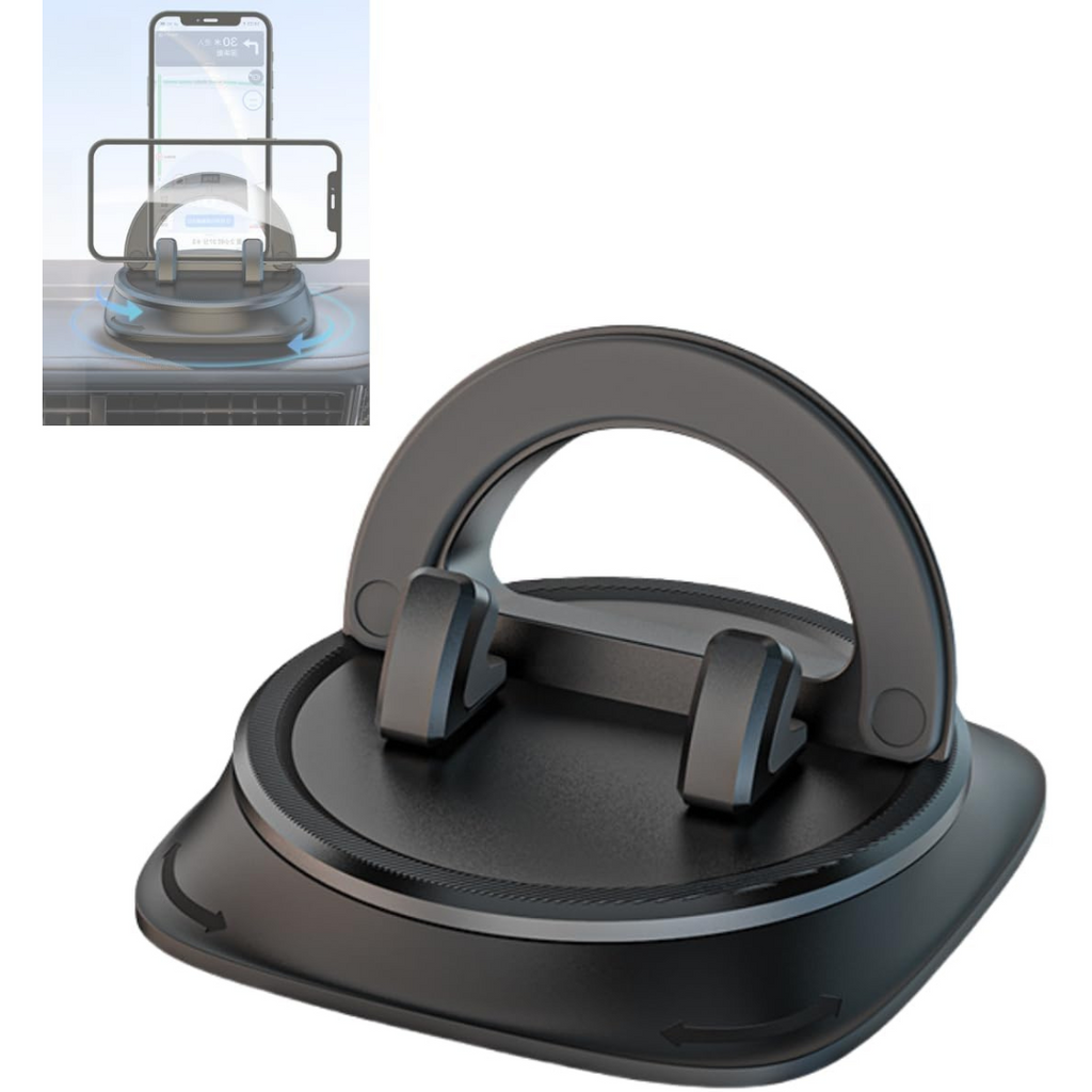 Car Dashboard Mount 360° Rotatable Non-slip Mobile Phone Holder