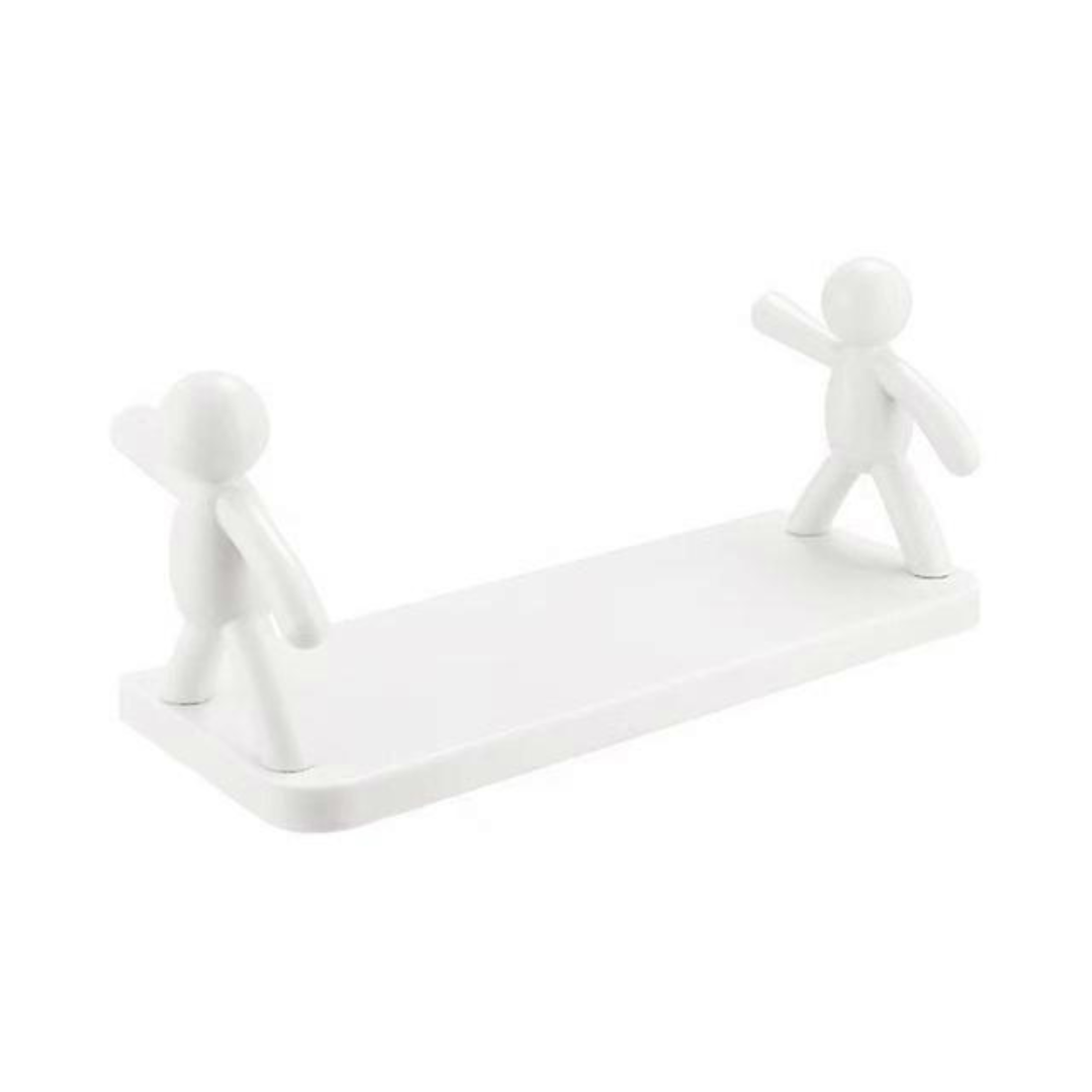 Wall Mounted Punch-free Organizer Rack for Kitchen & Bathroom