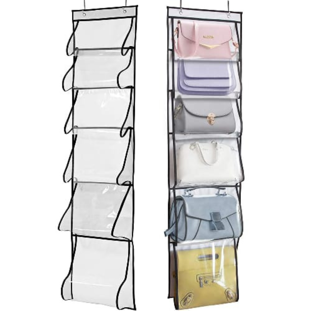 Multi Layer Hanging Handbags Organizer for Wardrobe