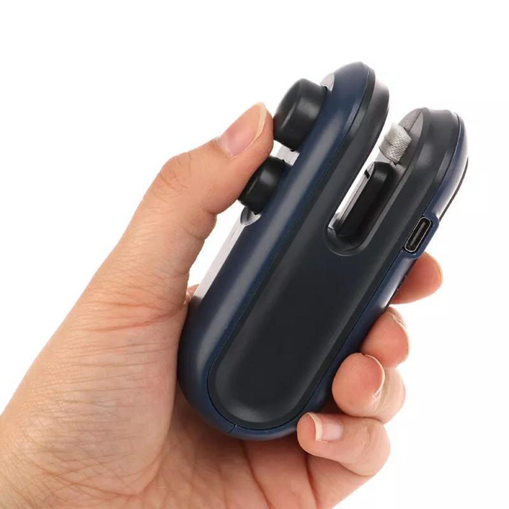 Mini Heat Sealer with Cutter - USB Charging Plastic Bags Sealer and Opener