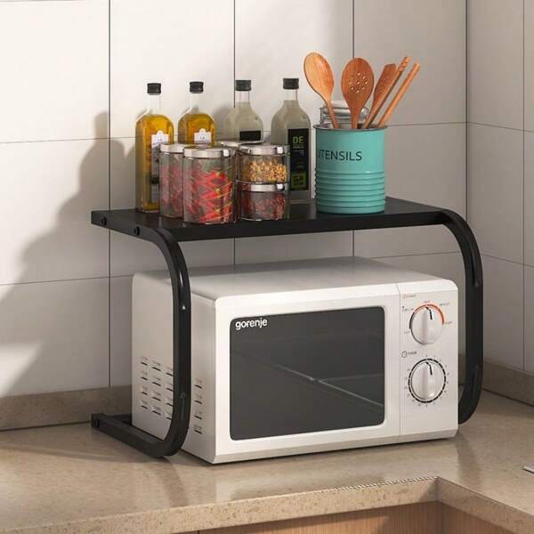 C Shaped Microwave Oven Rack