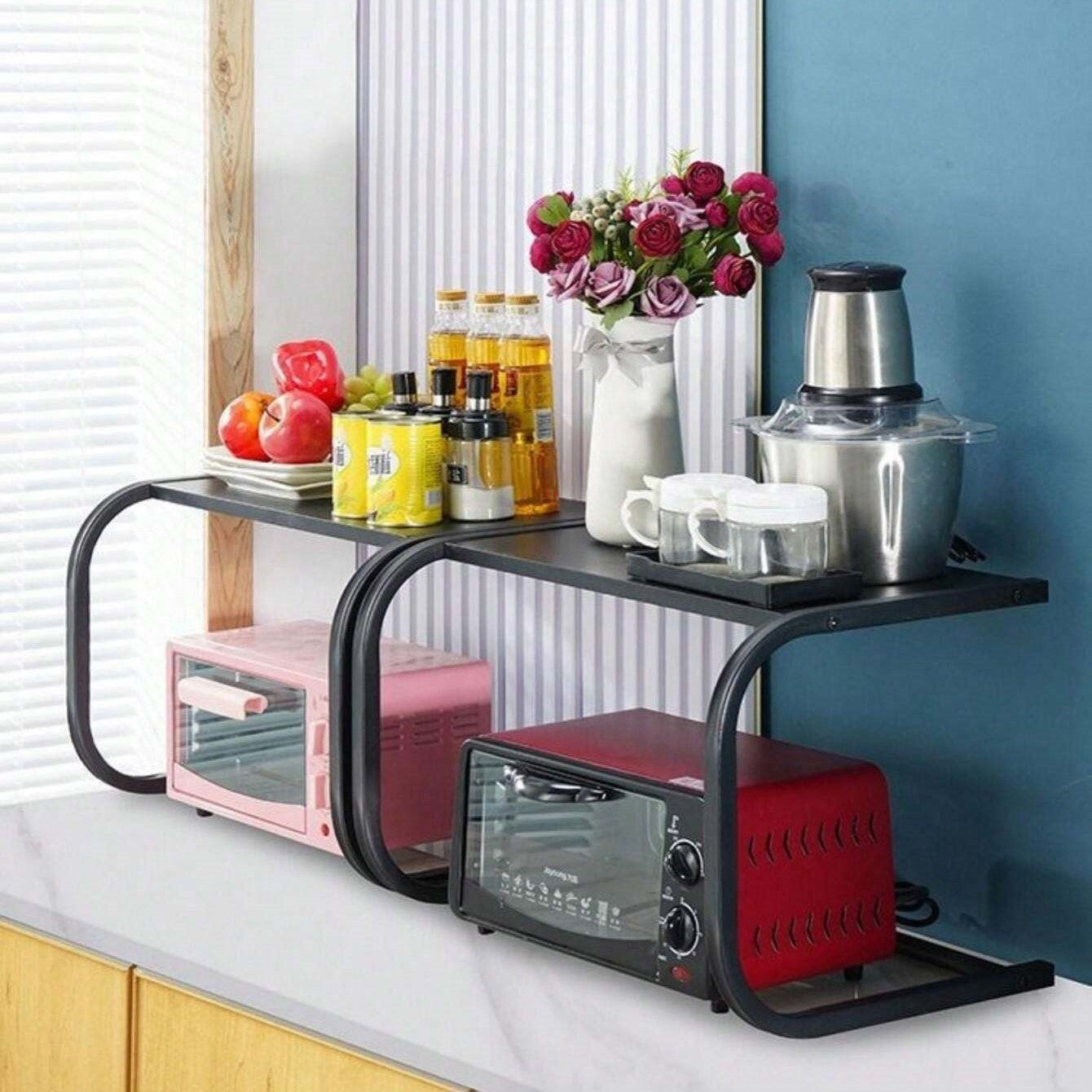 C Shaped Microwave Oven Rack