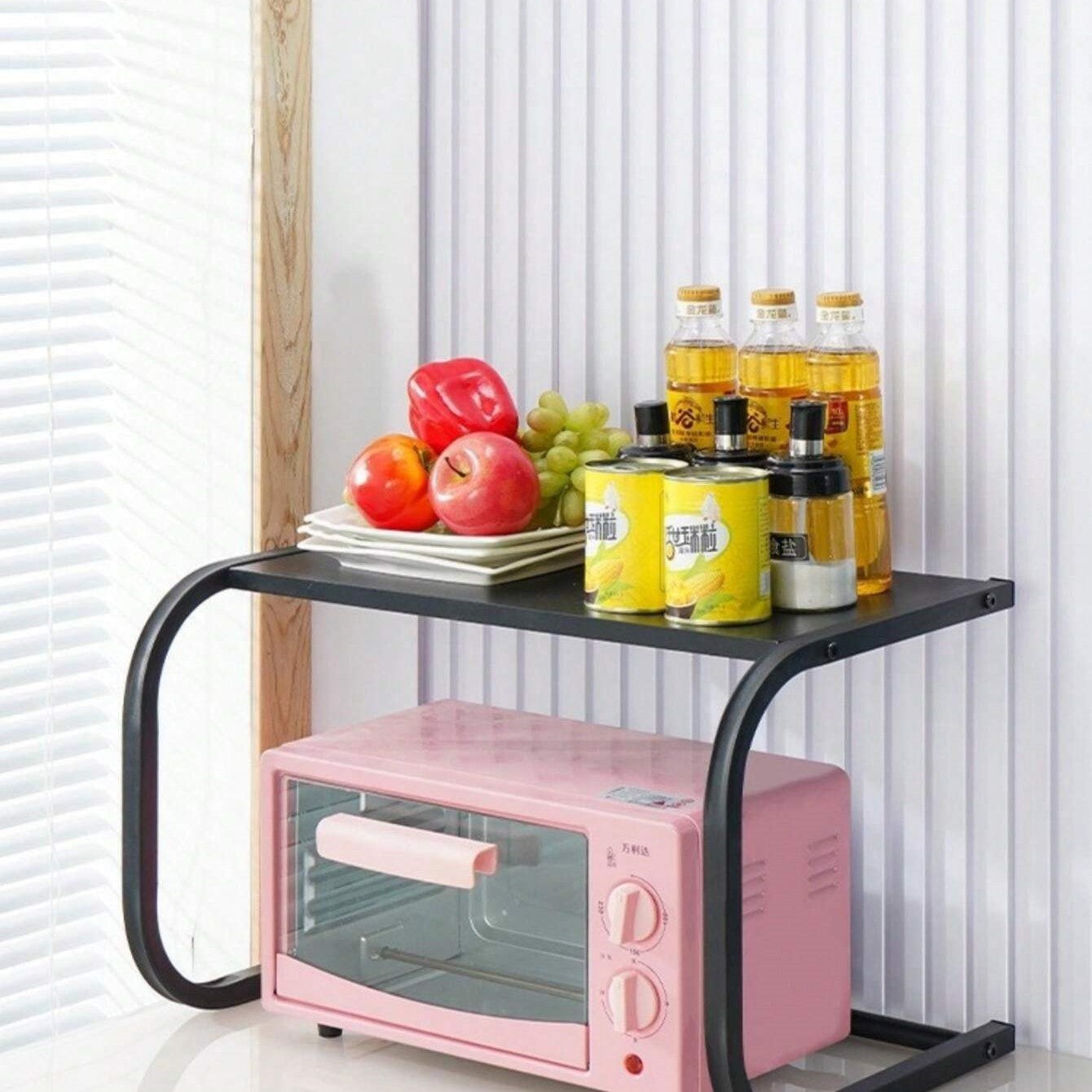 C Shaped Microwave Oven Rack