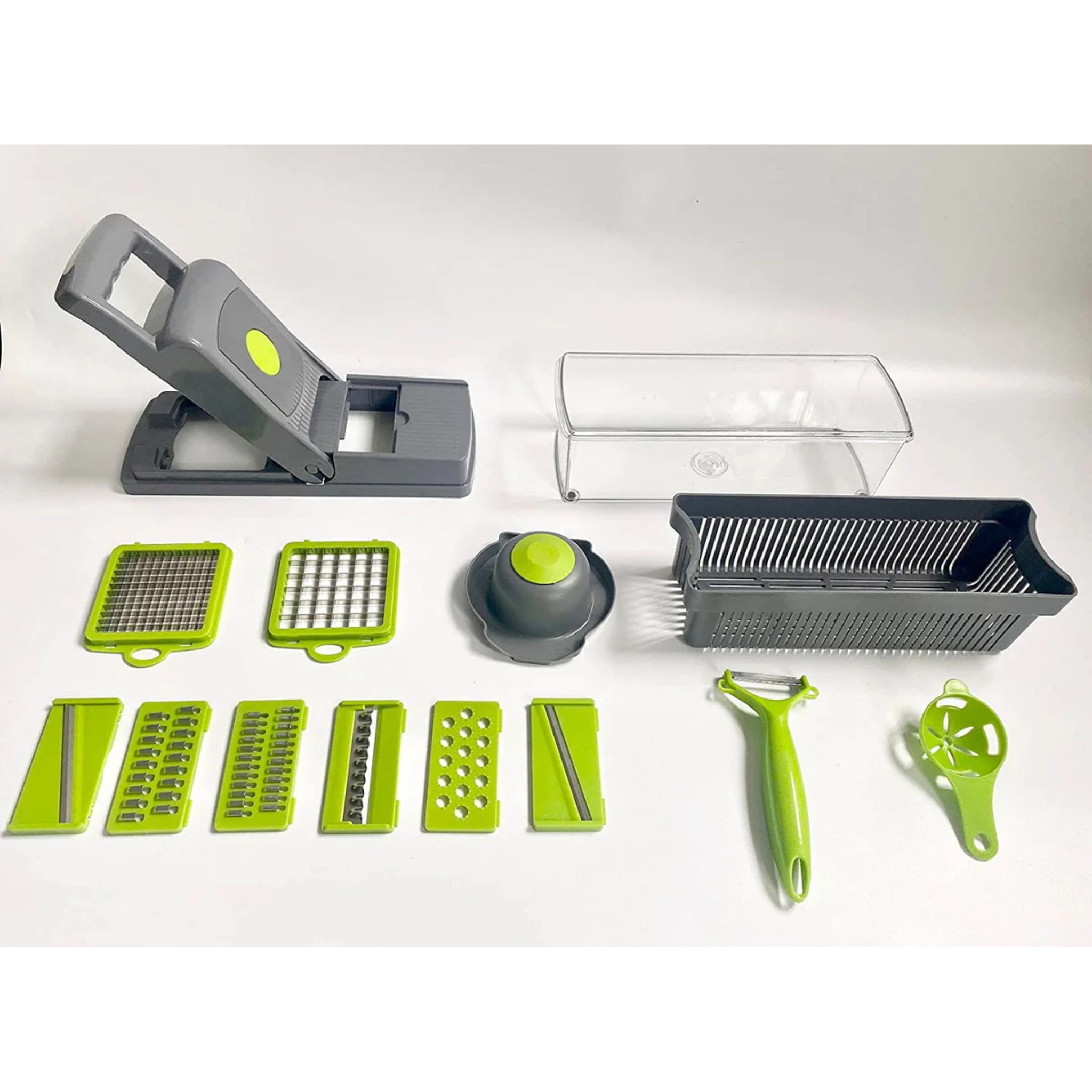 12 IN 1 Multifunctional Kitchen Vegetable Slicer Dicer Adjustable Mandolin Chopper