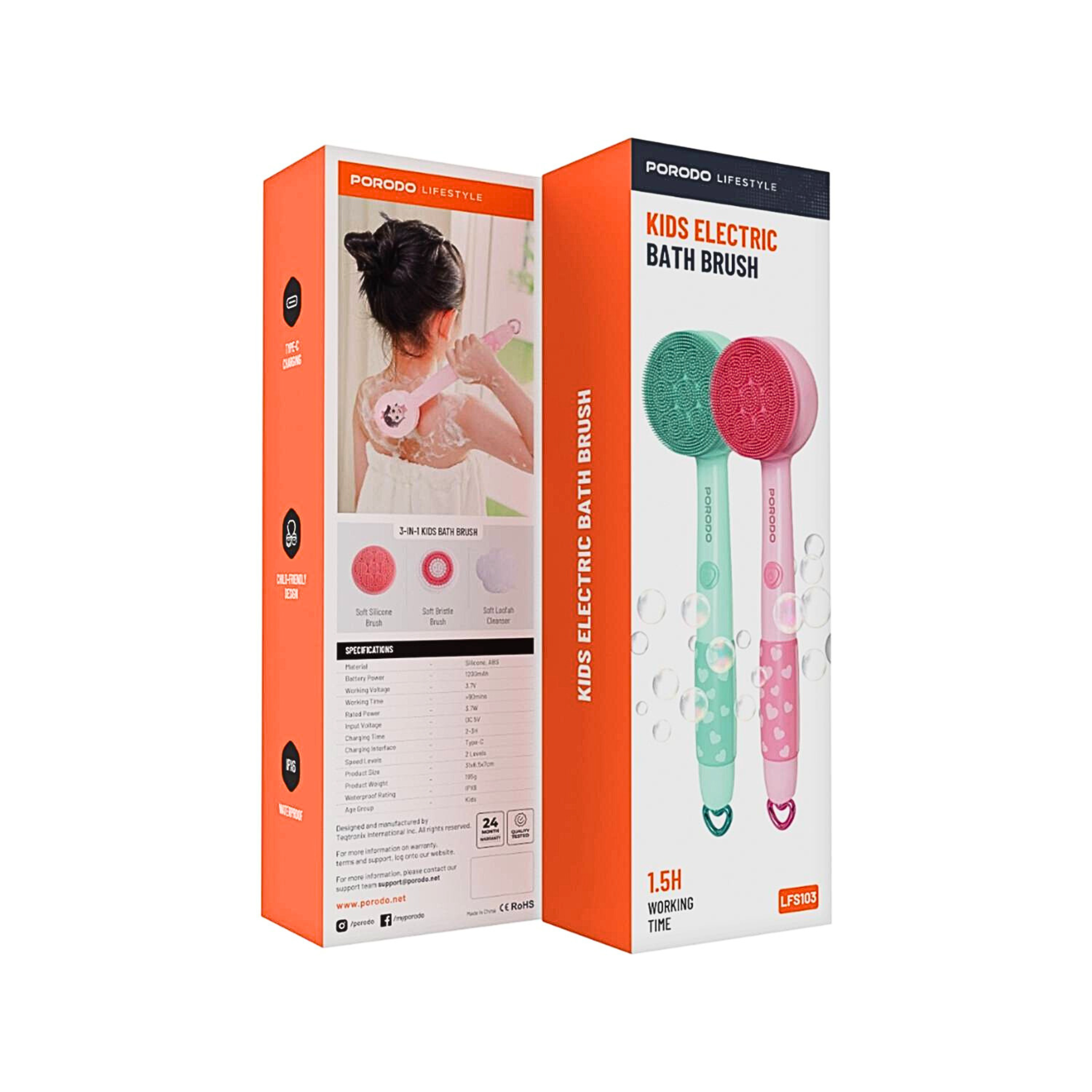 Porodo Lifestyle Kids Electric Bath Brush