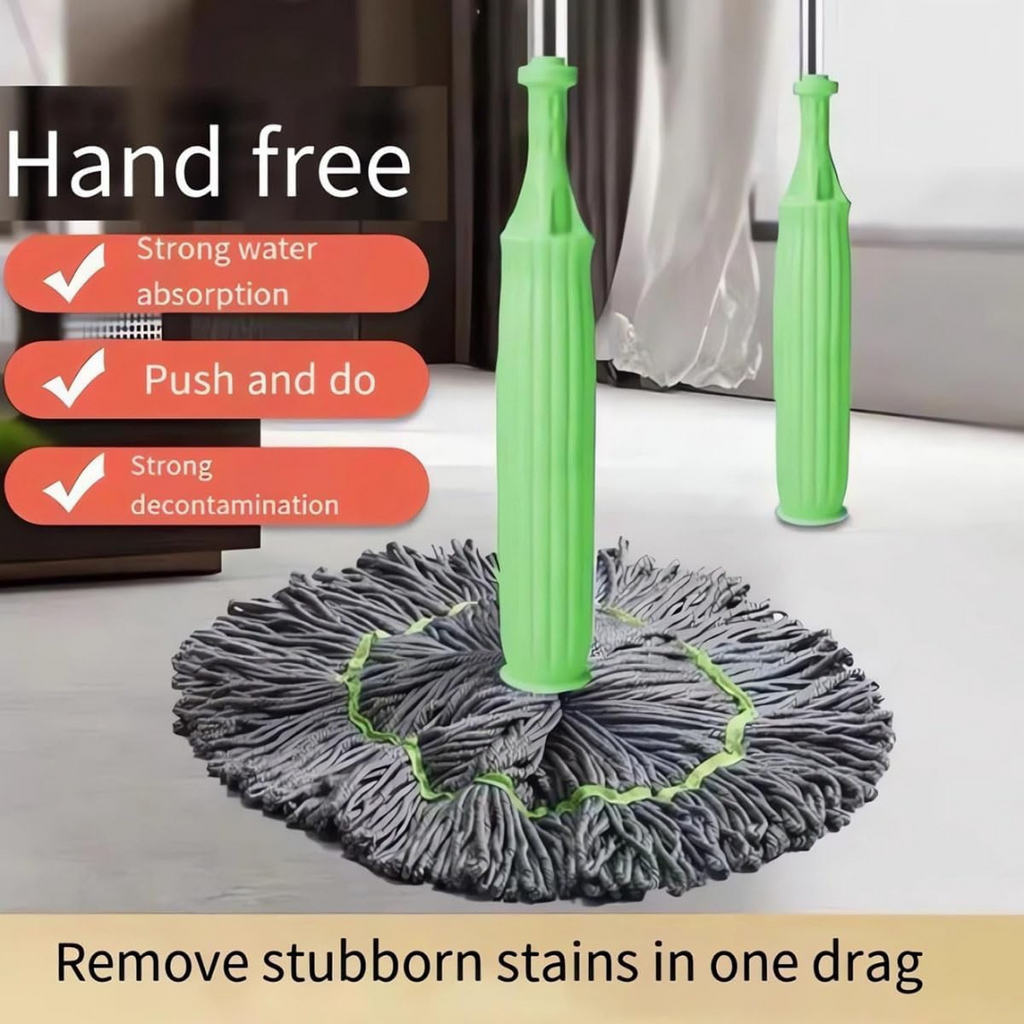 Self Wringing Squeezing Household Floor Cleaning Mop