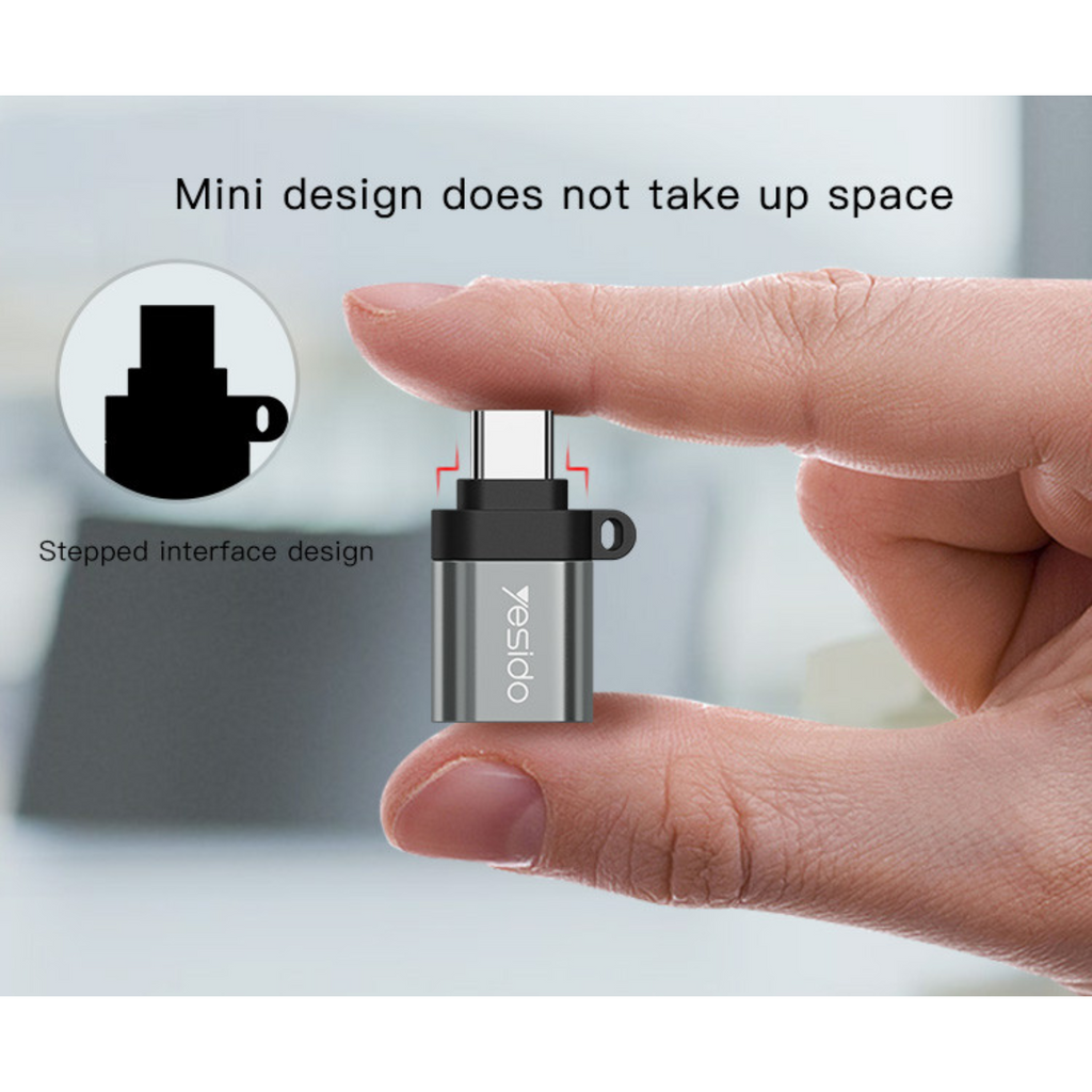 Yesido GS06 USB A to USB C OTG Adapter