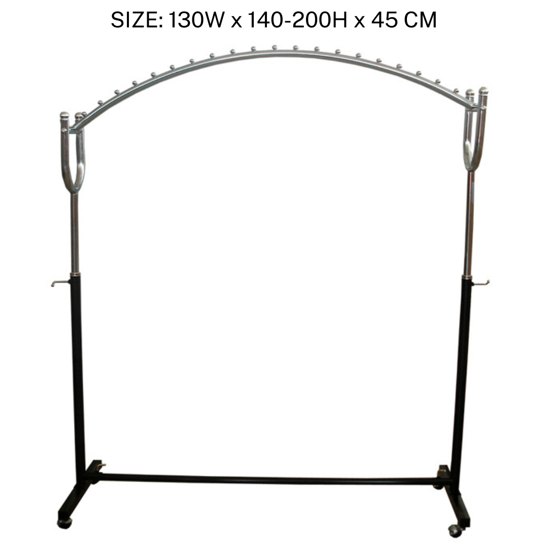 Heavy Duty Garment Display Racks for Shops & Boutique - Chrome Plated Clothes Hanging Rack