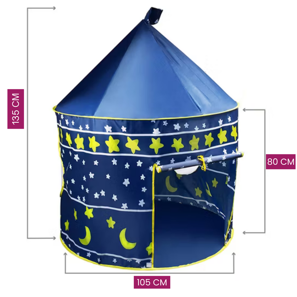 Kids Folding Pop Up Play House, Unisex Children's Play Tent