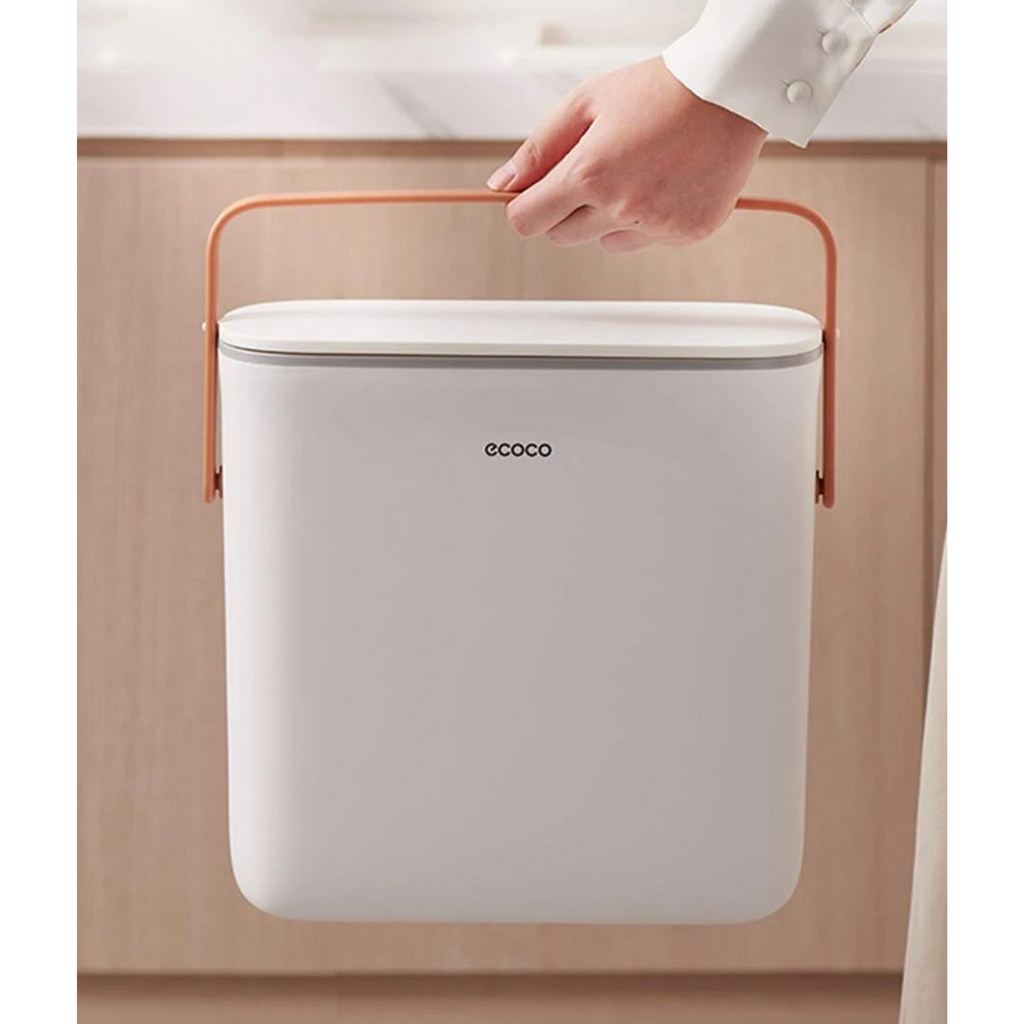 Ecoco 7 Liter Compact Trash Bin for Kitchen