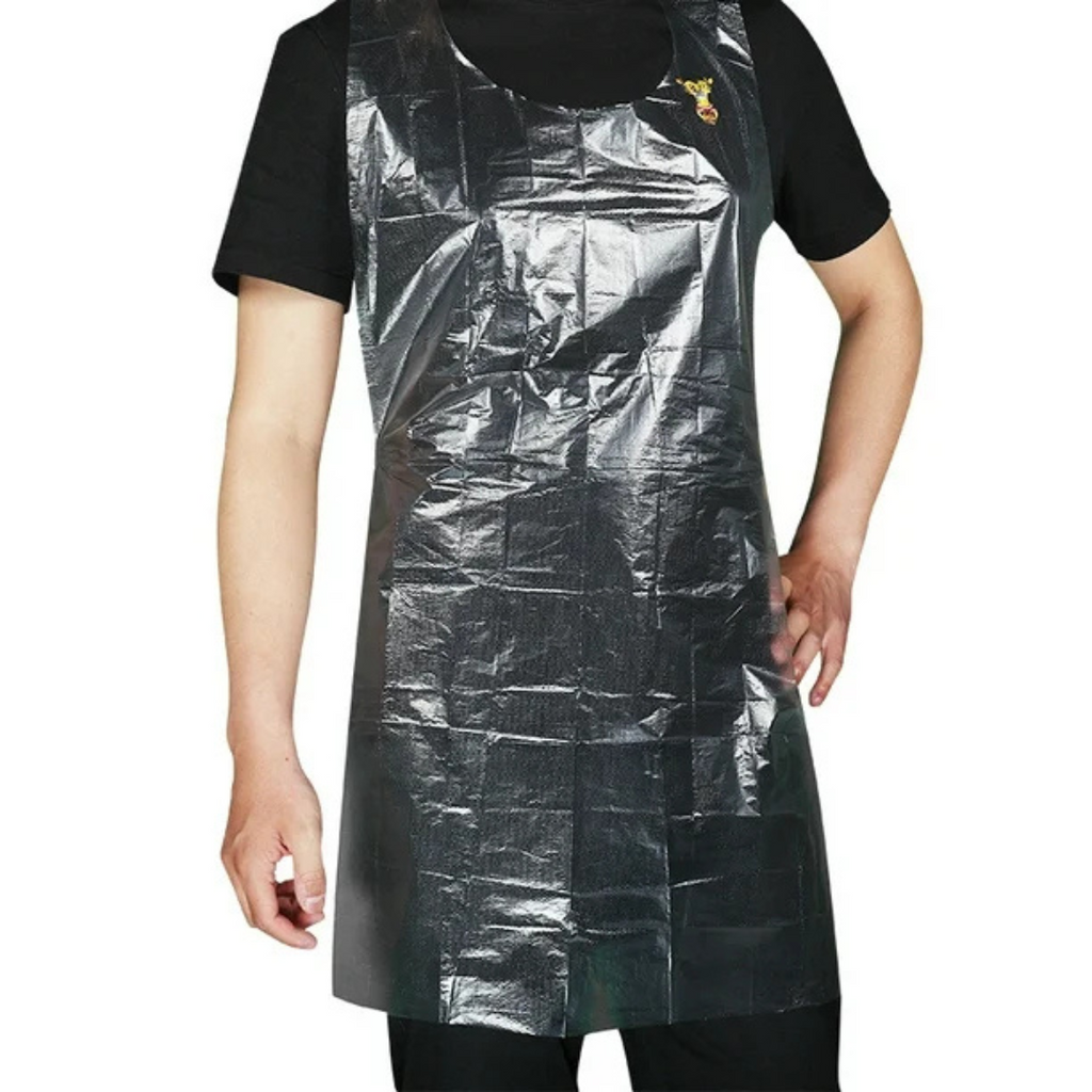 Waterproof Disposable Plastic Aprons for Kitchen 50pcs/Pack