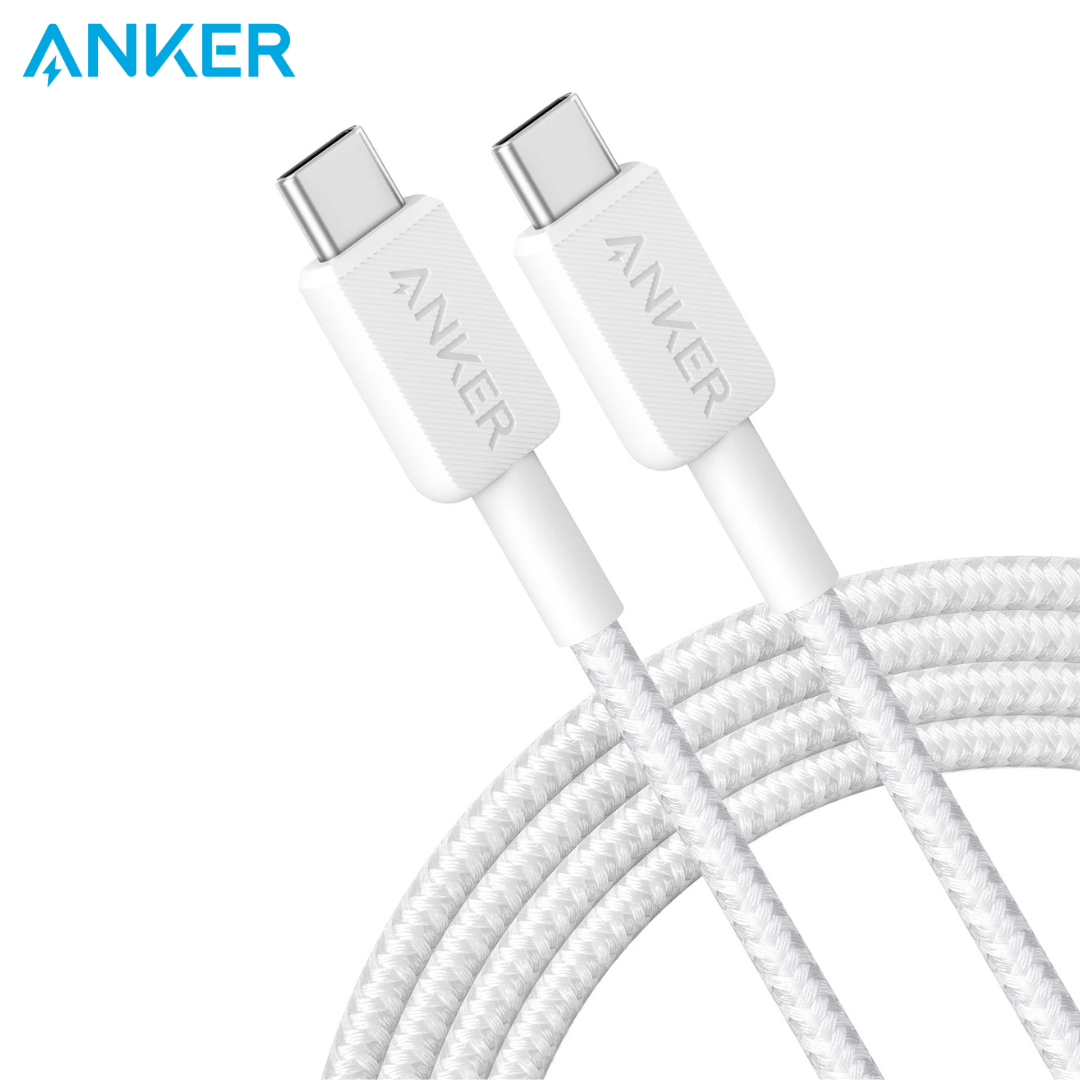 Anker 322 USB C to USB C Cable (3ft Braided)
