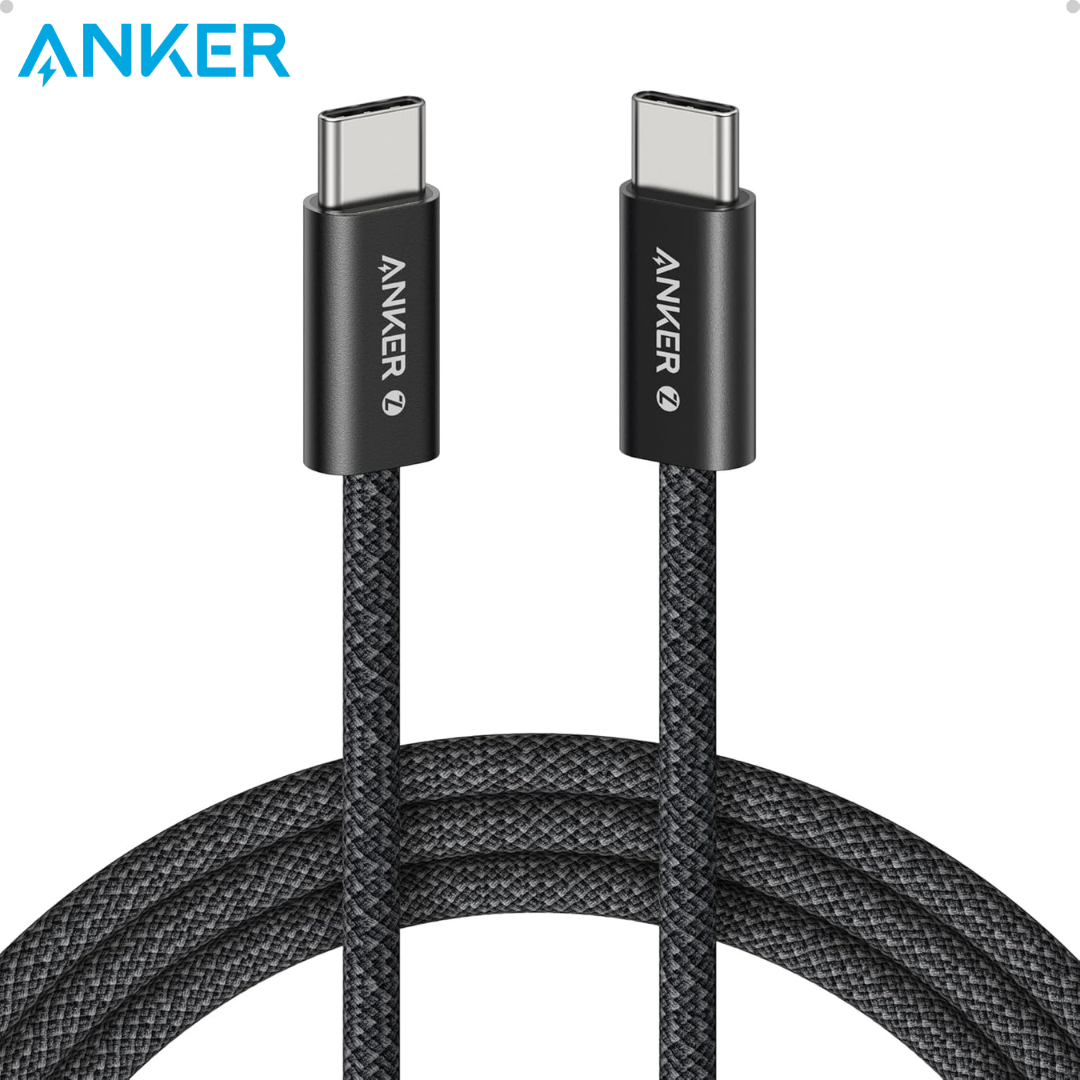 Anker Zolo Dirt-Resistant USB-C to USB-C Nylon Braided Fast Charging Cable