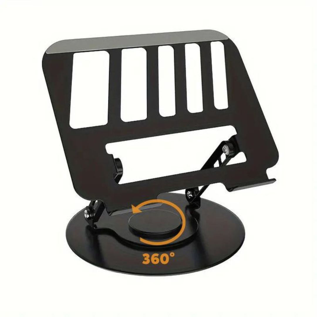 Heavy Duty Laptop Stand - 360° Rotating Foldable and Adjustable