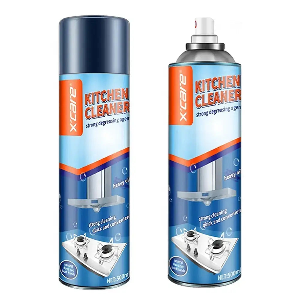 Kitchen Cleaner Spray - Grease & Oil Remover Foam Spray