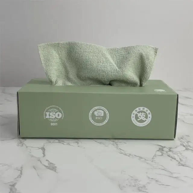20 Pcs/Box Reusable Microfiber Cleaning Towel