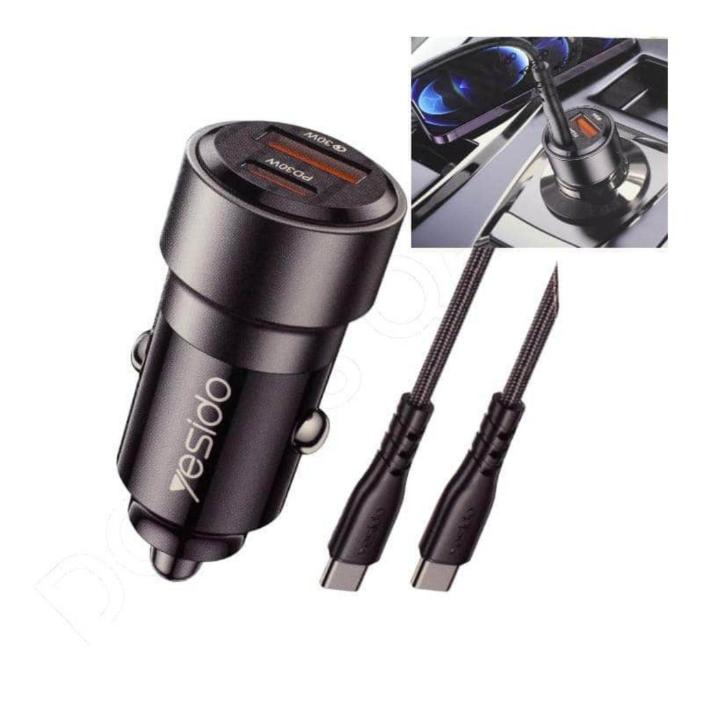 Yesido Y55 60W Fast Charging Car Charger Adapter