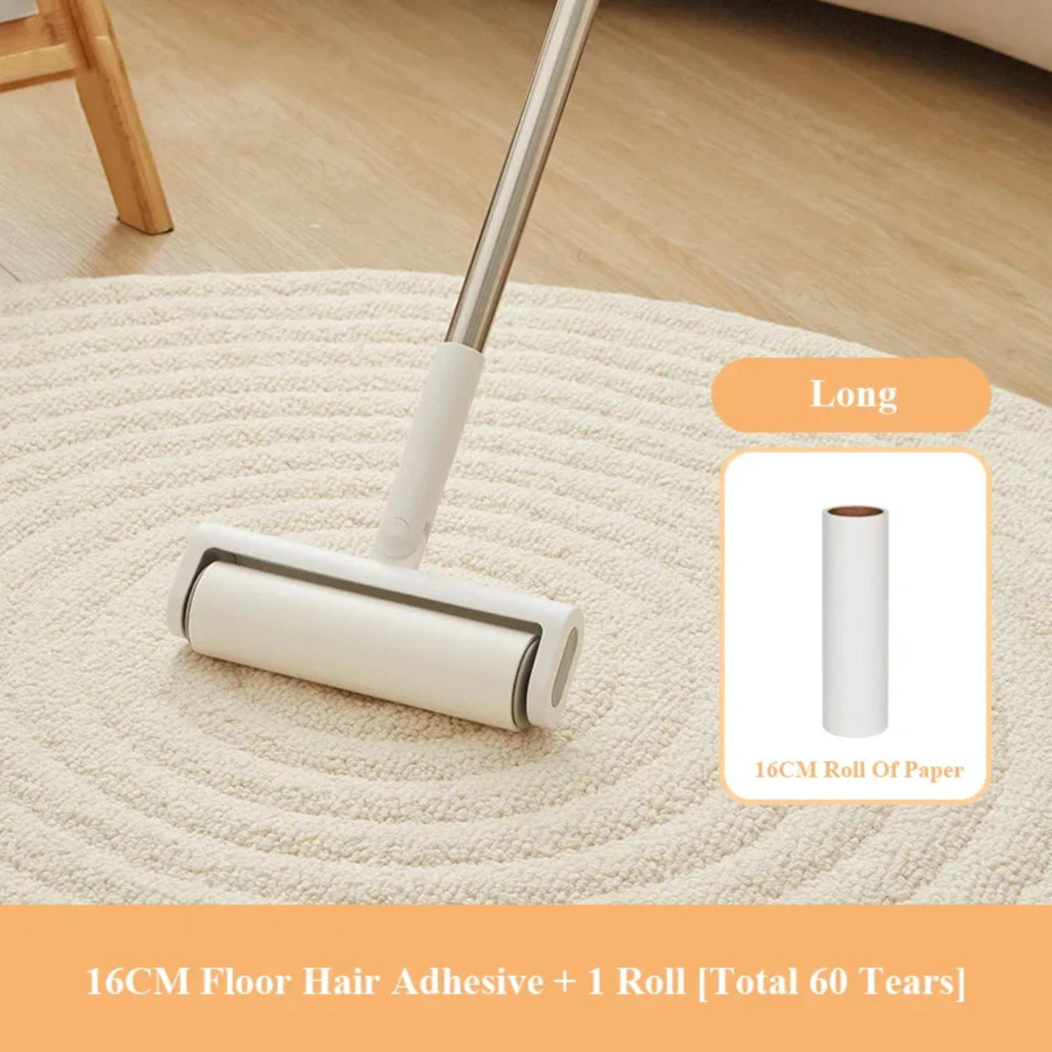 Ecoco Lint and Dust Remover with Long Handle