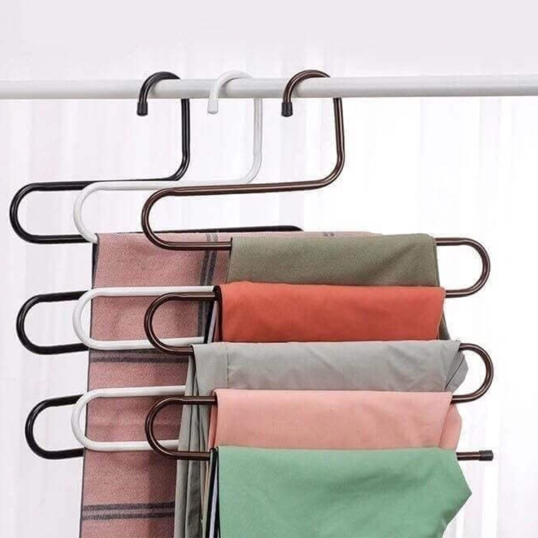 Multi-functional Space Saving Pants Hanger Rack