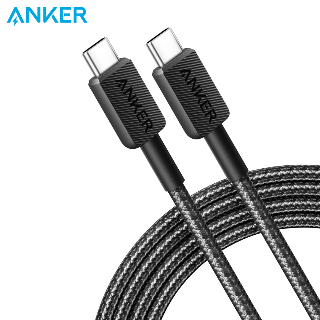 Anker 322 USB C to USB C Cable (3ft Braided)