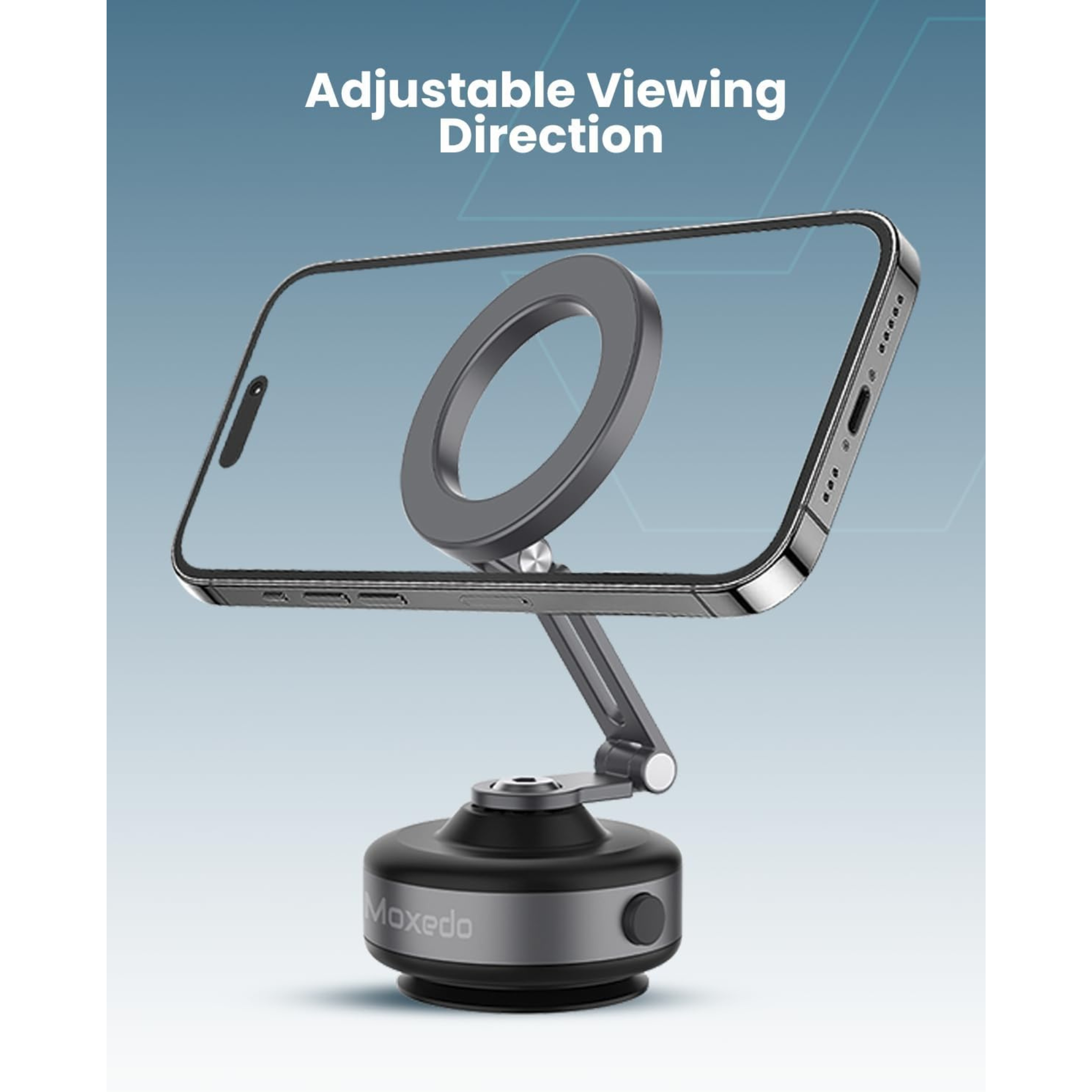 Moxedo Vacuum Suction Electric Magnetic Phone Holder
