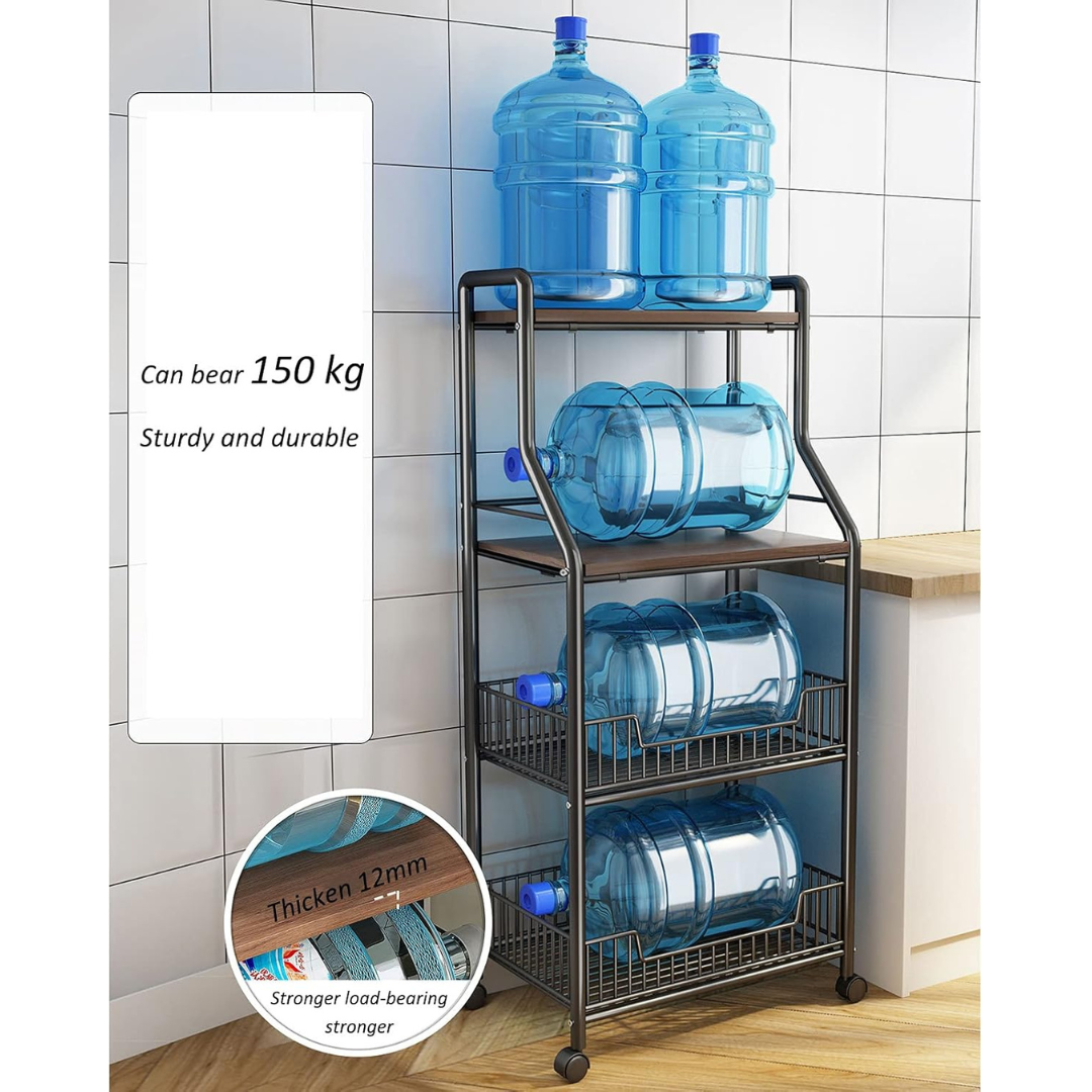 Multi Purpose Kitchen Storage Organizer Trolley Rack