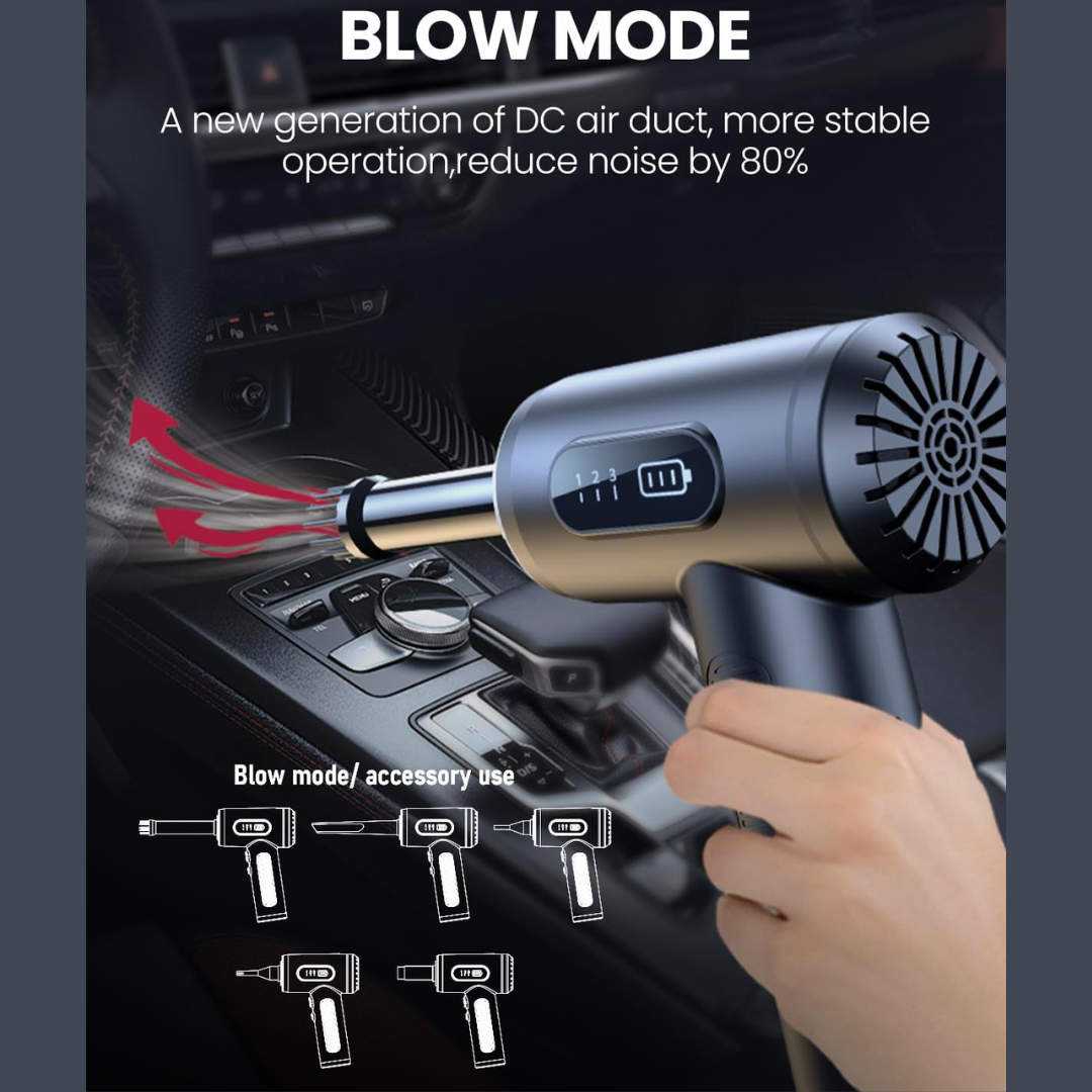 Moxedo Cordless Dual Way Vacuum Cleaner cum Air Blower
