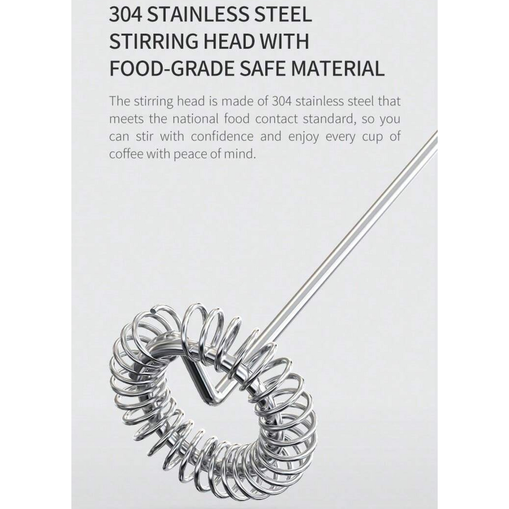 Electric Milk Frother - Handheld Automatic Coffee Stirrer
