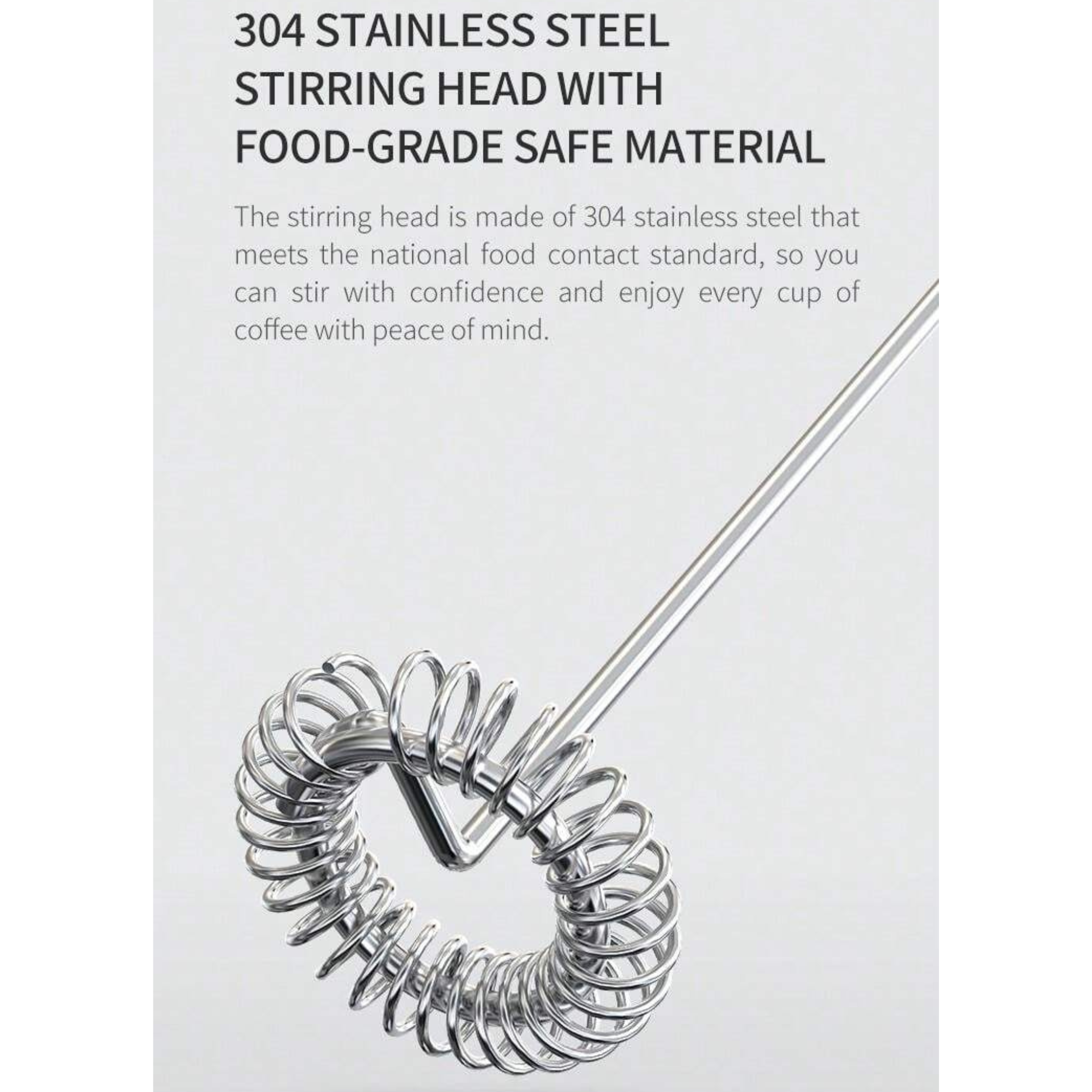 Electric Milk Frother - Handheld Automatic Coffee Stirrer