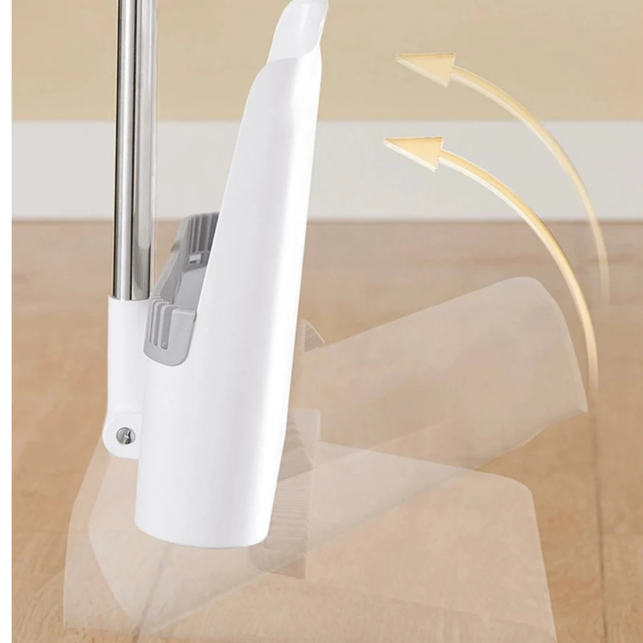 Ecoco Long Handle Broom with Dustpan