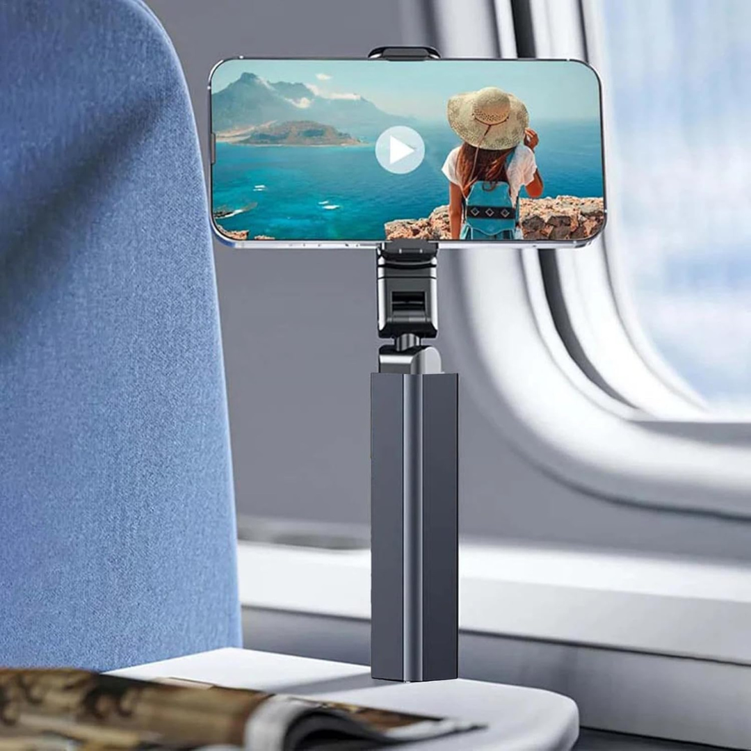 360 Rotation Foldable Desk Phone Mount - Best Mobile Holder for Travelers
