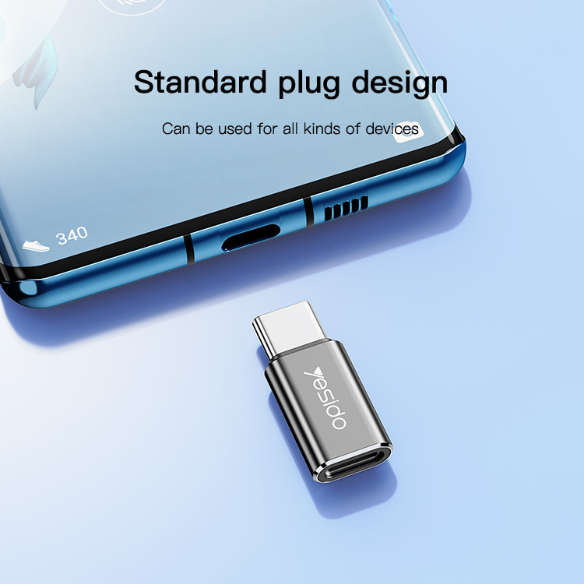 Yesido GS22 Lightning to USB Type C Adapter