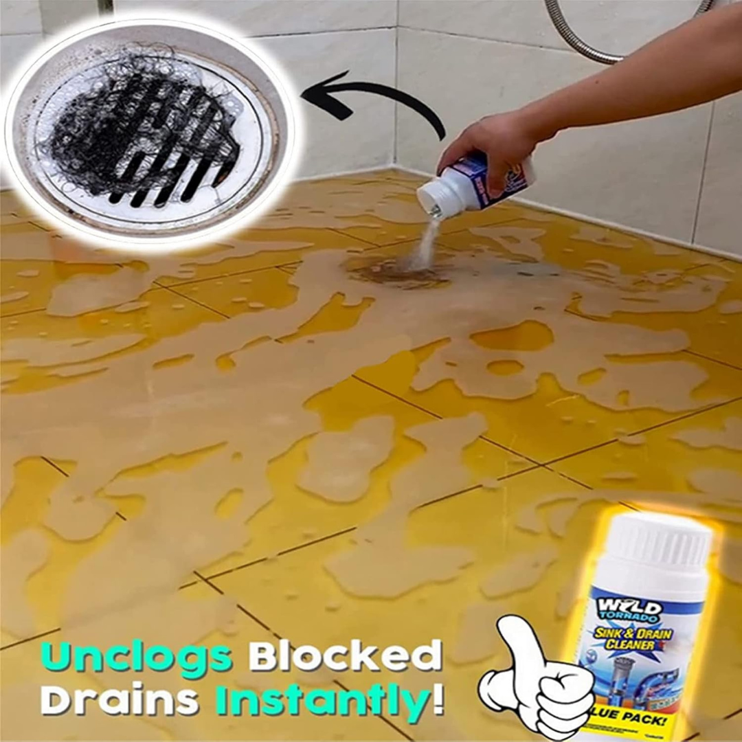 Sink and Drain Cleaner - High Efficiency Clog Remover for Drainage Path