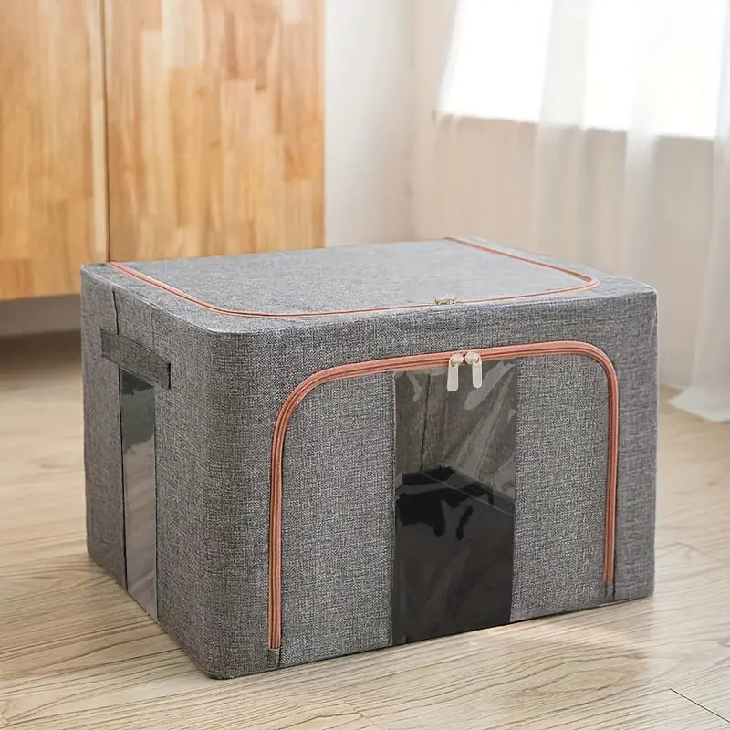 100L Large Capacity Wardrobe Clothes Organizer Storage Box