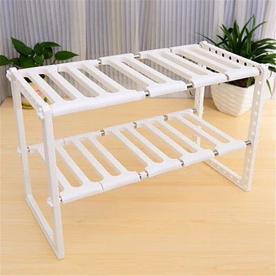 Under Sink Kitchen Cabinet Organizer Storage Rack