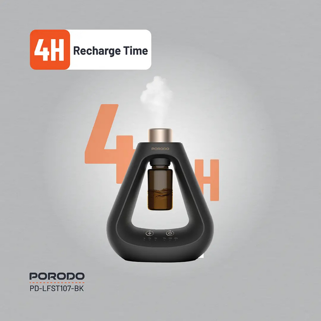 Porodo Lifestyle Aroma Sphere Waterless Diffuser - Hygienic Aroma Diffusion