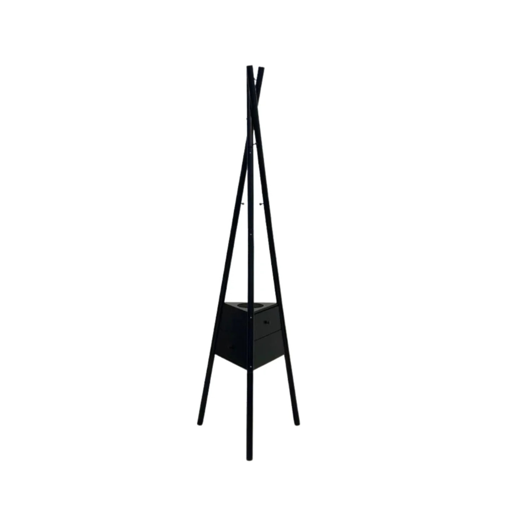 Multiple Clothes Hanger Stand with Bakhoor Incense Burner