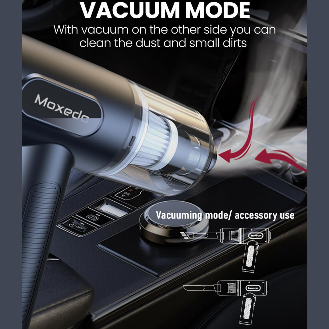 Moxedo Cordless Dual Way Vacuum Cleaner cum Air Blower