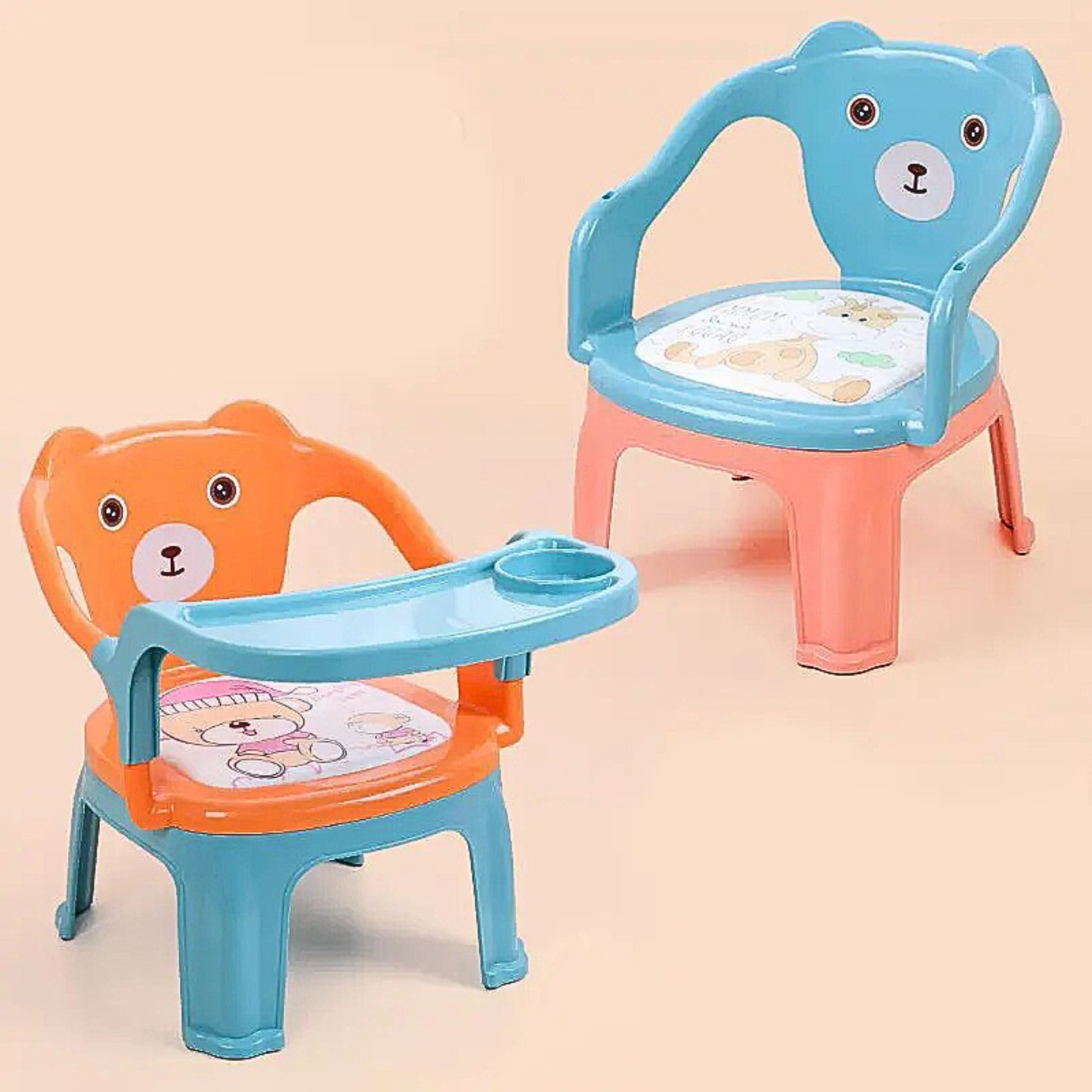 Eating & Feeding Chair for Kids with Detachable Dining Desk