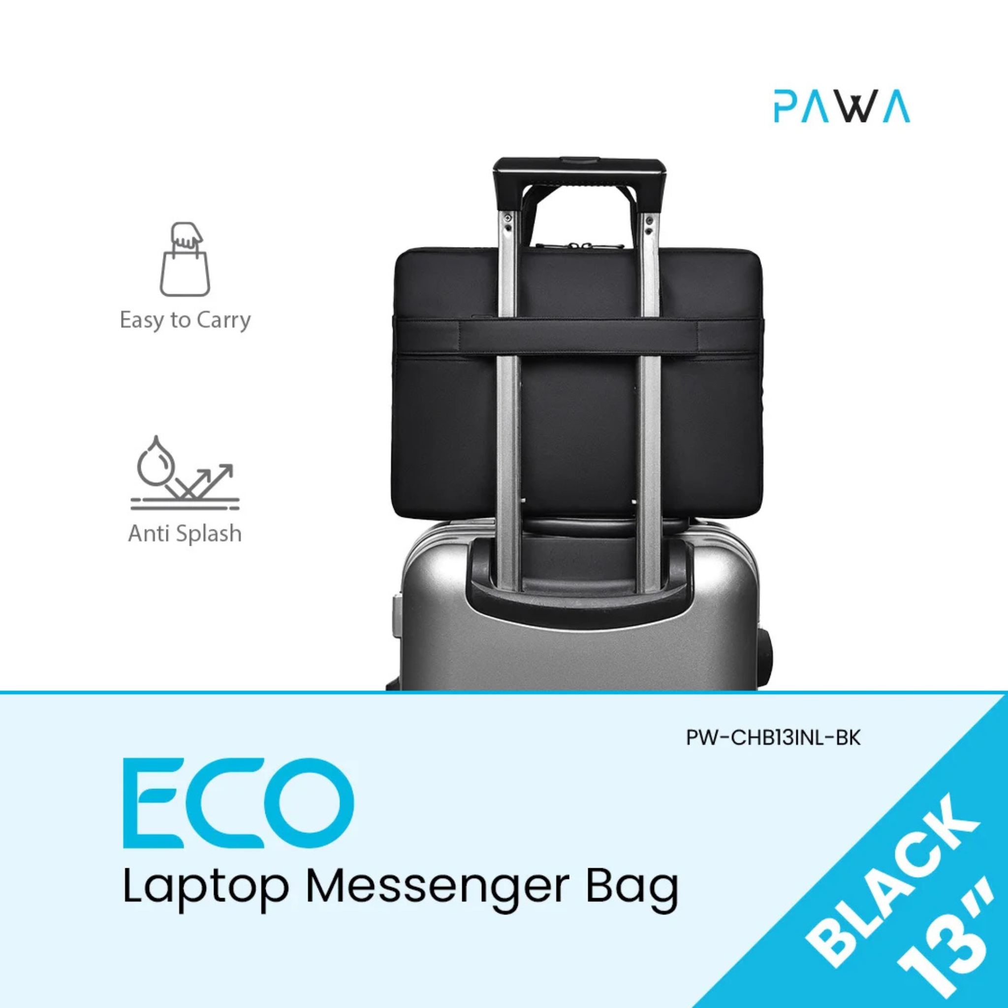 Pawa ECO Laptop Messenger Bag