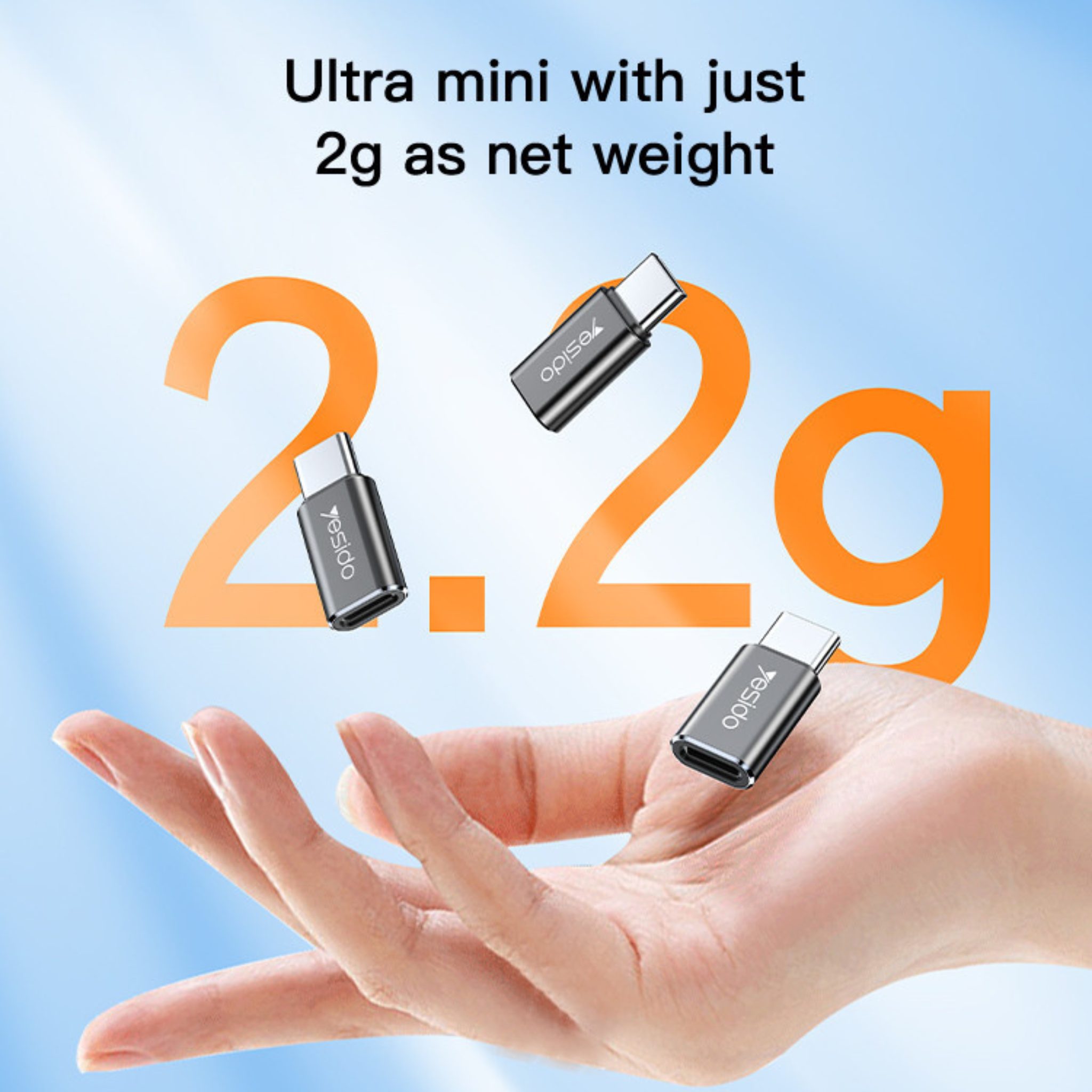 Yesido GS22 Lightning to USB Type C Adapter