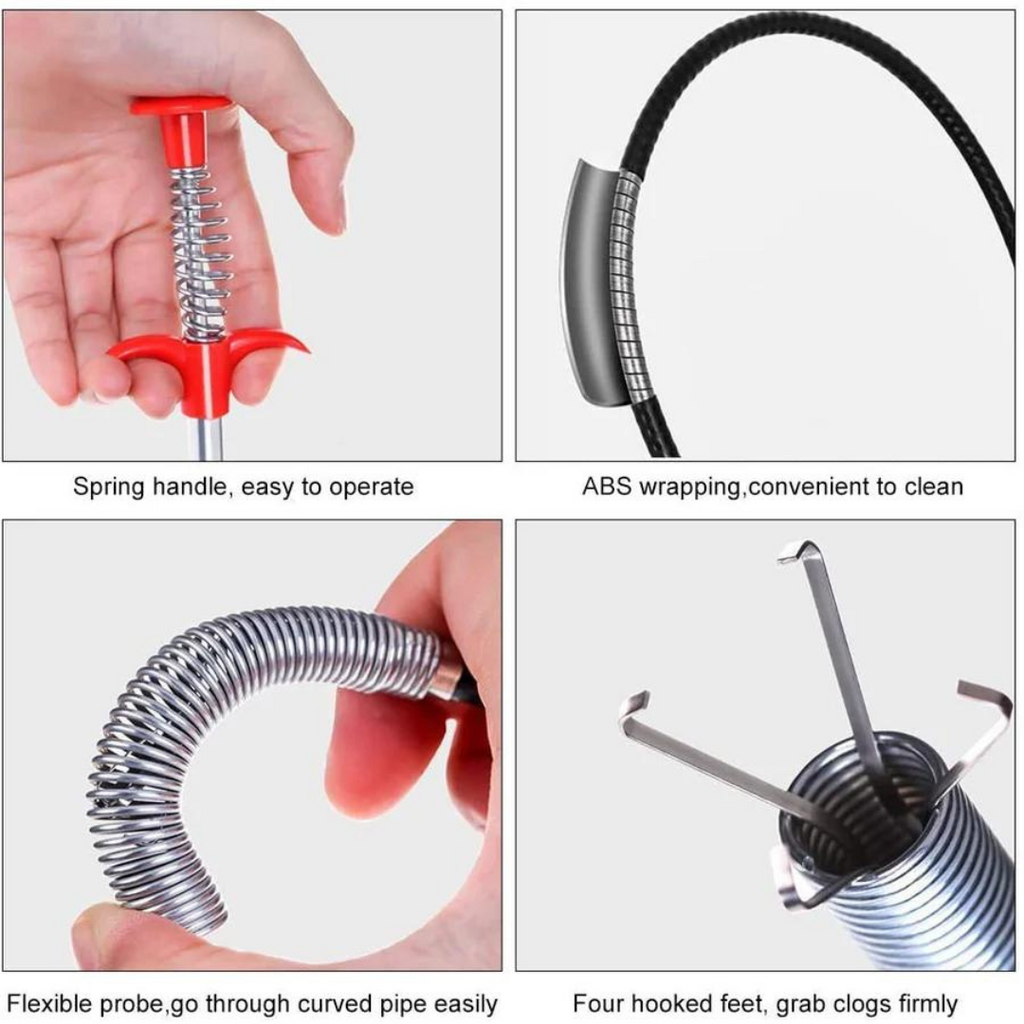 Multifunctional Drain Cleaning Claw, Hair Clog Remover Tool