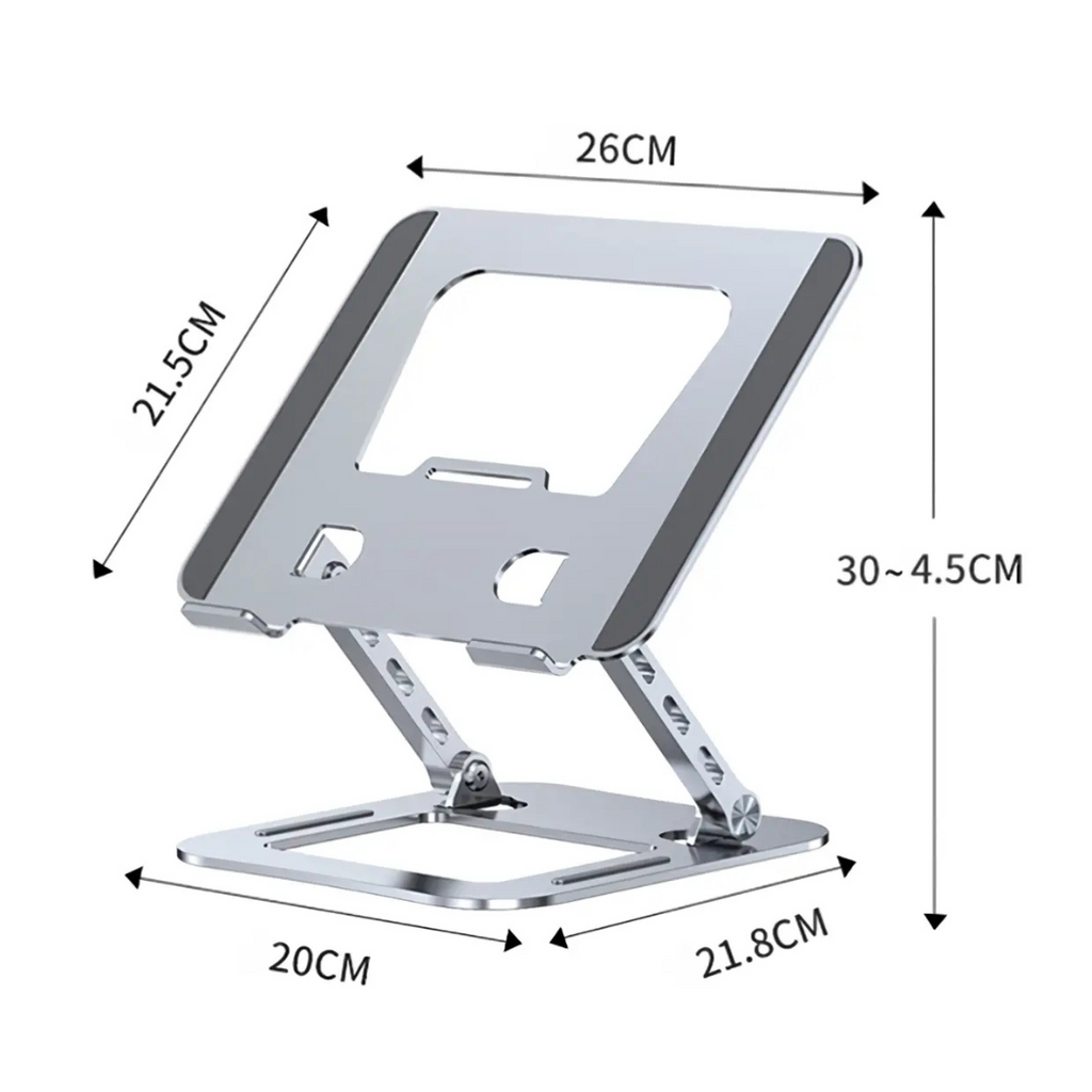 Steel Alloy Foldable Laptop Stand